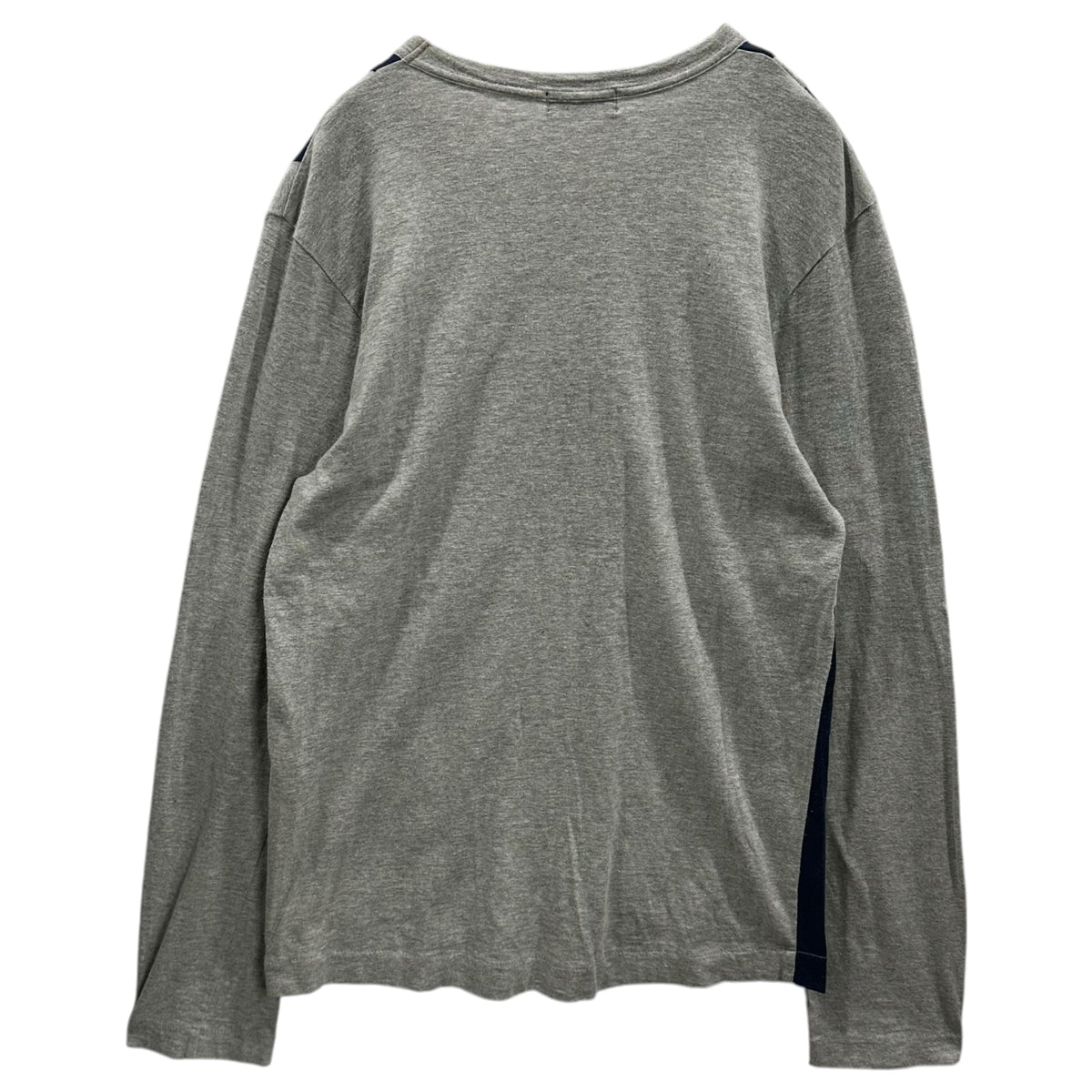 COMME des GARCONS HOMME PLUS(コムデギャルソンオムプリュス) 1997SS Mod Era Union Jack L/S T-Shirt モッズ期 ユニオンジャック 長袖 Tシャツ PT-040060  FREE グレー×ネイビー×レッド×グレー AD1996 90s アーカイブ
