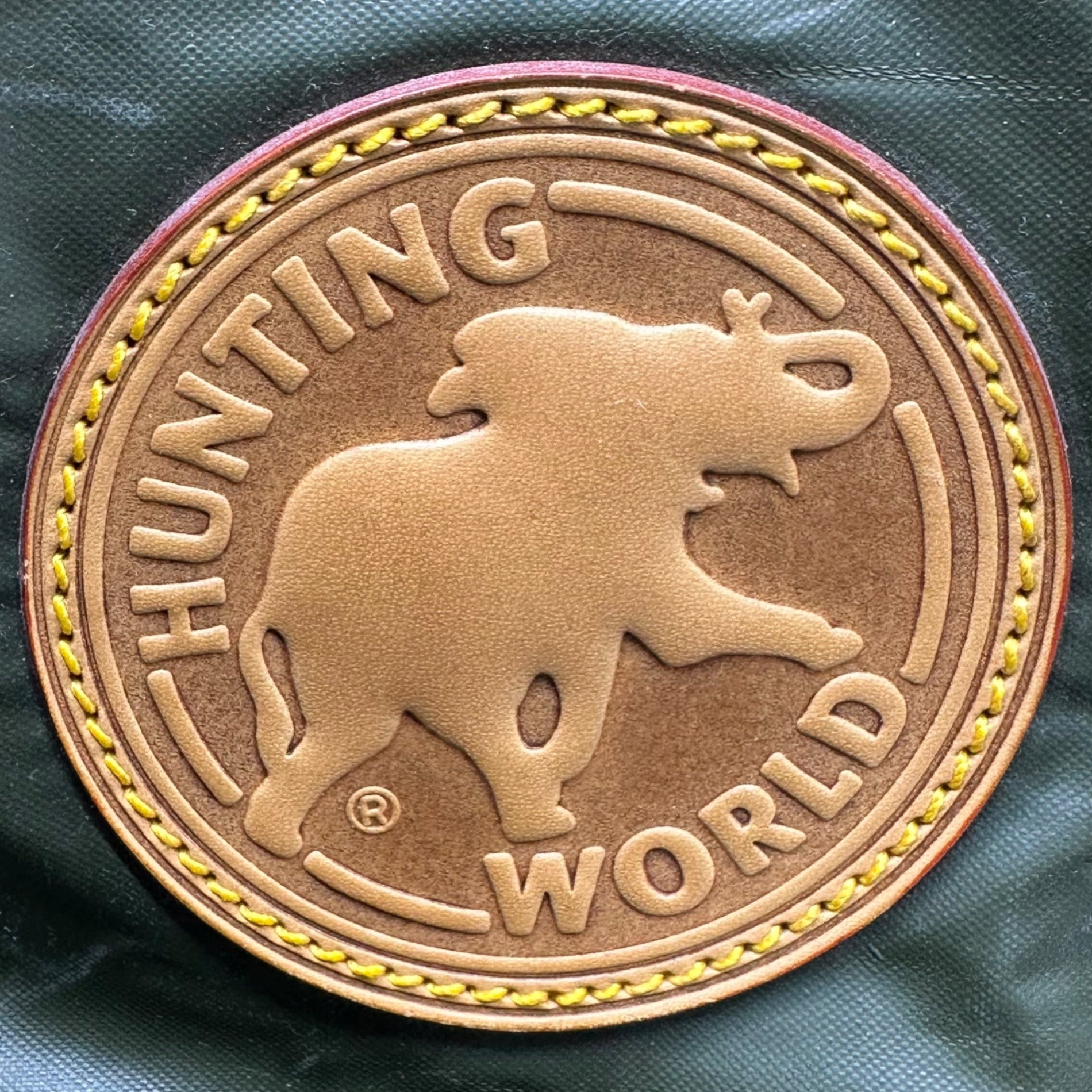 HUNTING WORLD(ハンティングワールド) 2WAY Batchu Cross Boston Bag 2WAY バチュークロス ゴルフ ボストン バッグ オリーブ×ベージュ レザー ショルダー