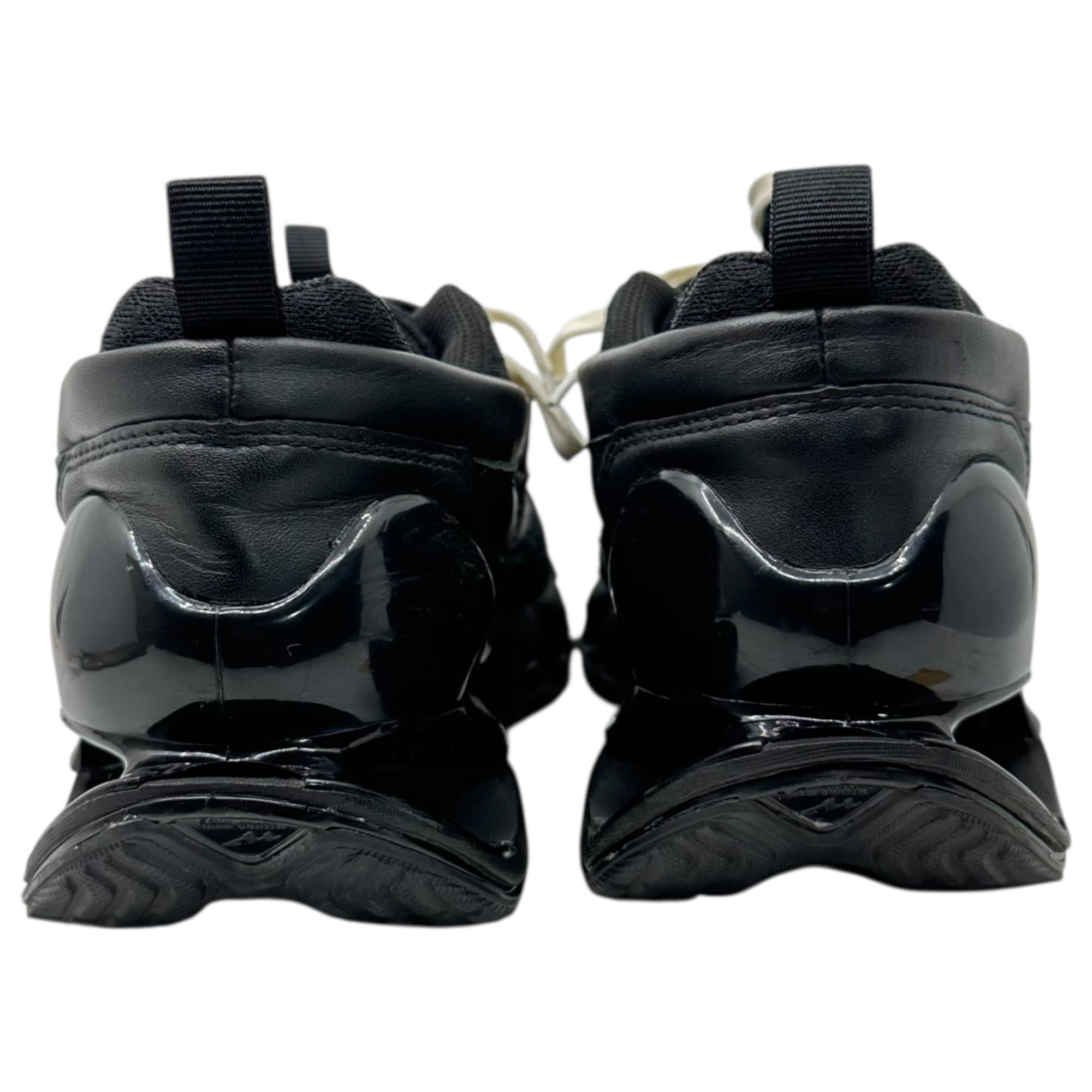 MIZUNO(ミズノ) 24SS WAVE PROPHECY MOC ウェーブ プロフェシー モック ローカット スニーカー レザー D1GD230601 27.0cm ブラック 箱付