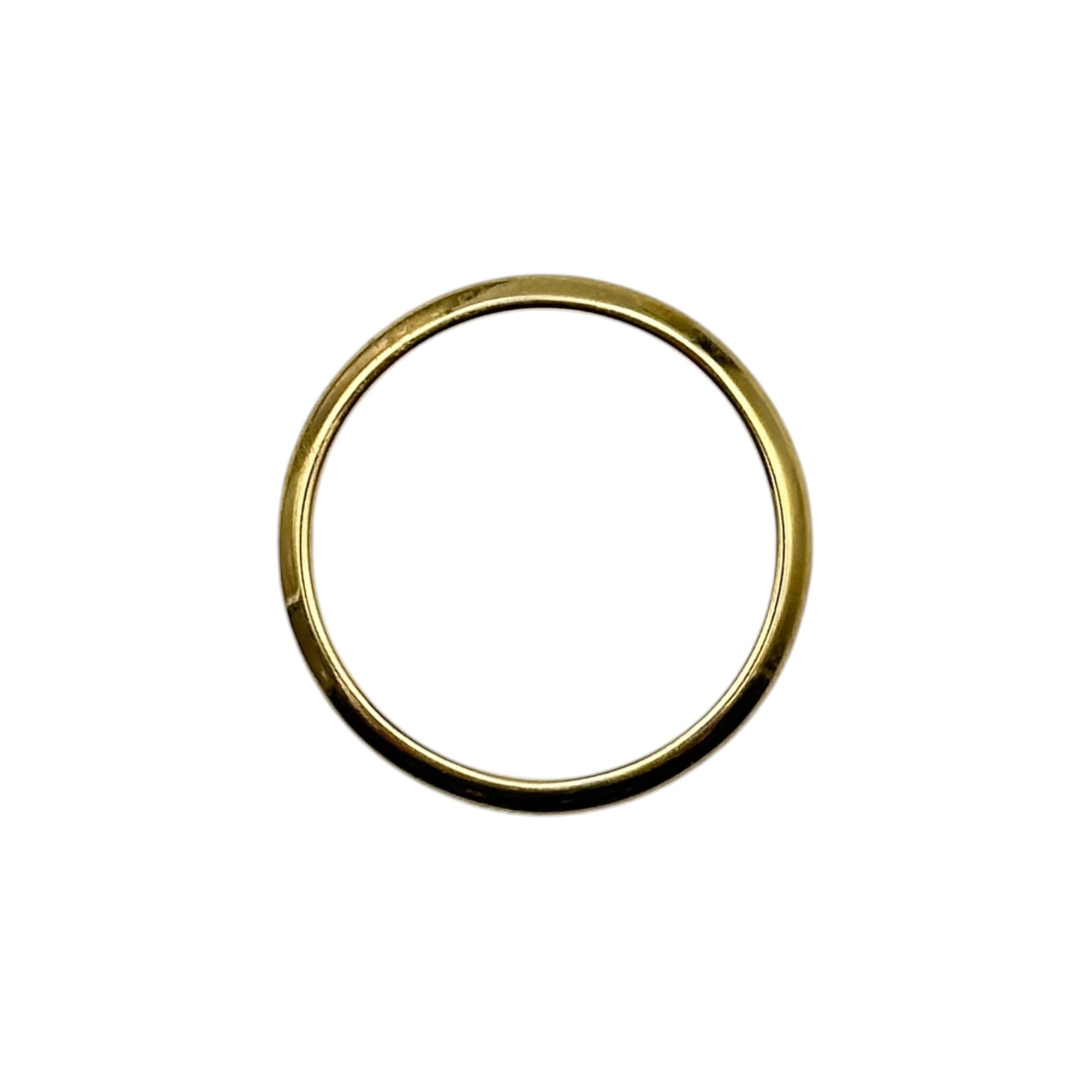 TIFFANY & CO.(ティファニー) ～70’s Vintage Basic Wedding Ring ヴィンテージ ベーシック ウェディング リング 指輪 15号 ゴールド 18K(アトケー) 2.0g ～1970年代