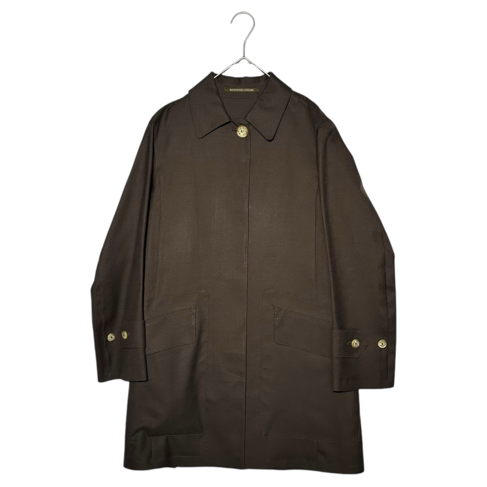 MACKINTOSH(マッキントッシュ) Rubberized coat  ラバーライズド コート ゴム引き コート 34(XS~S程度) ブラウン
