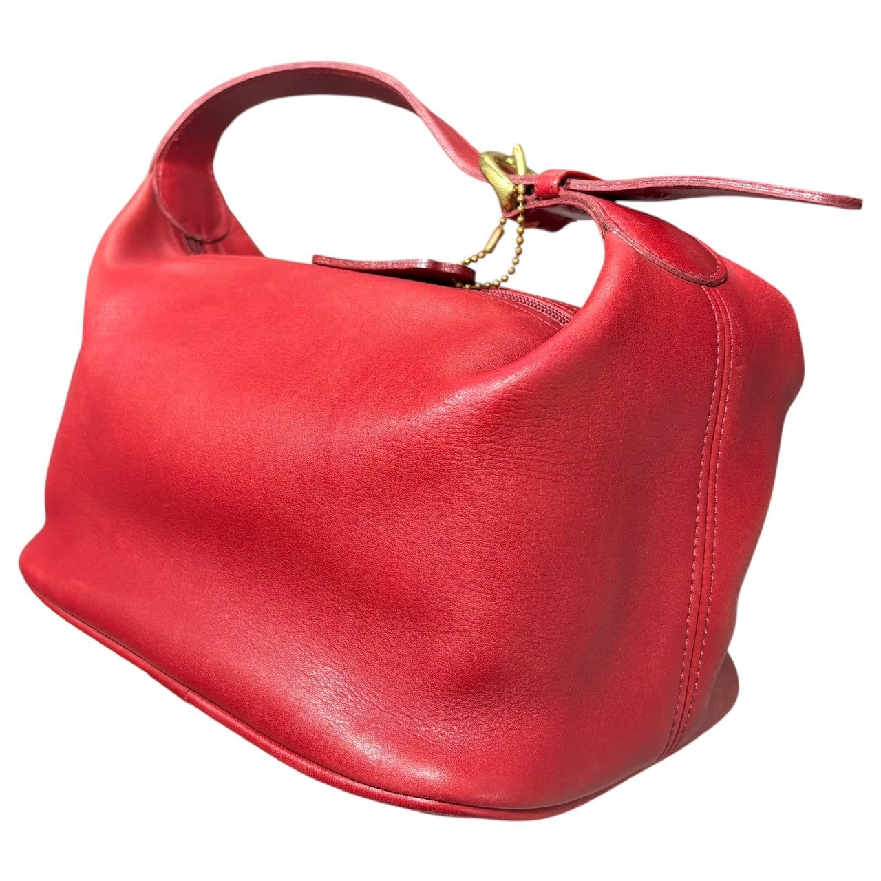 COACH(コーチ) Leather Mini Handbag レザー ミニ ハンド バッグ 4145 レッド OLD オールド