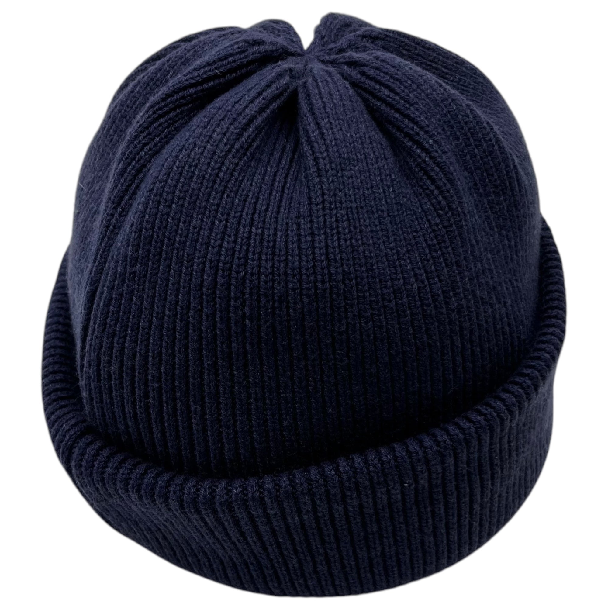 crepuscule(クレプスキュール) Knit Cap ニット キャップ 2103-010 ネイビー ビーニー ニット帽