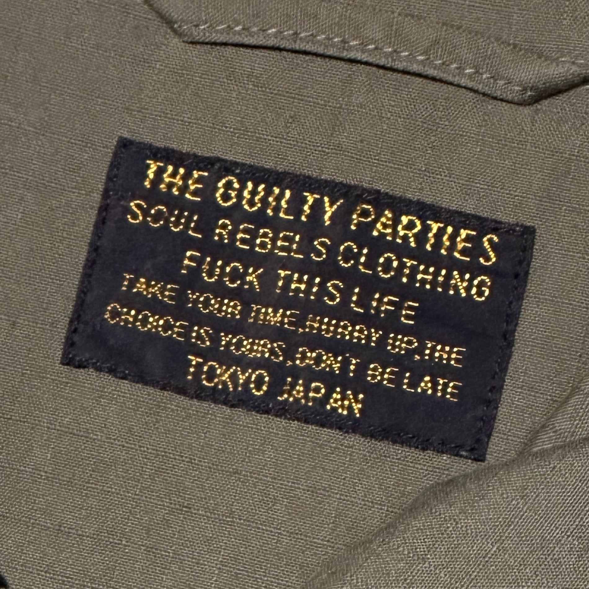 WACKO MARIA(ワコマリア) 21AW ARMY SHIRT TYPE 2 アーミー シャツ 21FW-WMO-ML24 S カーキ 21FW マリア刺繍 ジャケット