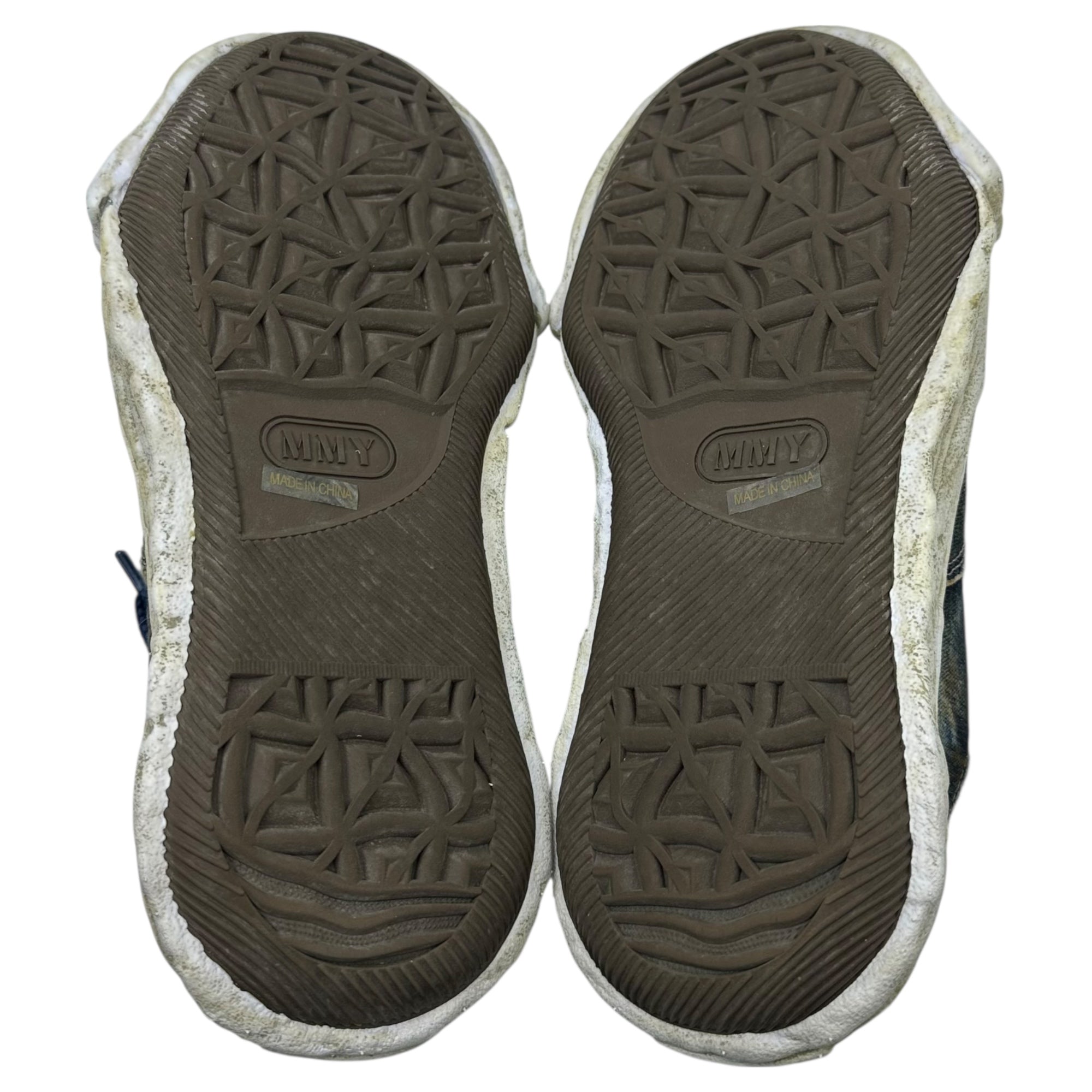 Maison MIHARA YASUHIRO(メゾンミハラヤスヒロ) PETERSON 23 ORIGINAL SOLE WASHED DENIM LOW-TOP SNEAKER  ピーターソン23 オリジナルソール ウォッシュ加工デニム A13FW714 39(24.5cm) インディゴ