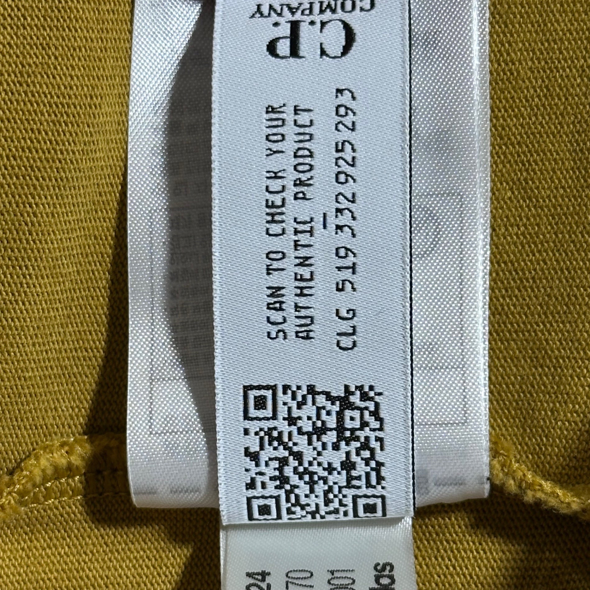 C.P. Company x adidas(シーピーカンパニー × アディダス) CP SPZL POCKET TEE PREBRO スペツィアル ポケット Tシャツ JE8670 JPN3XL マスタード