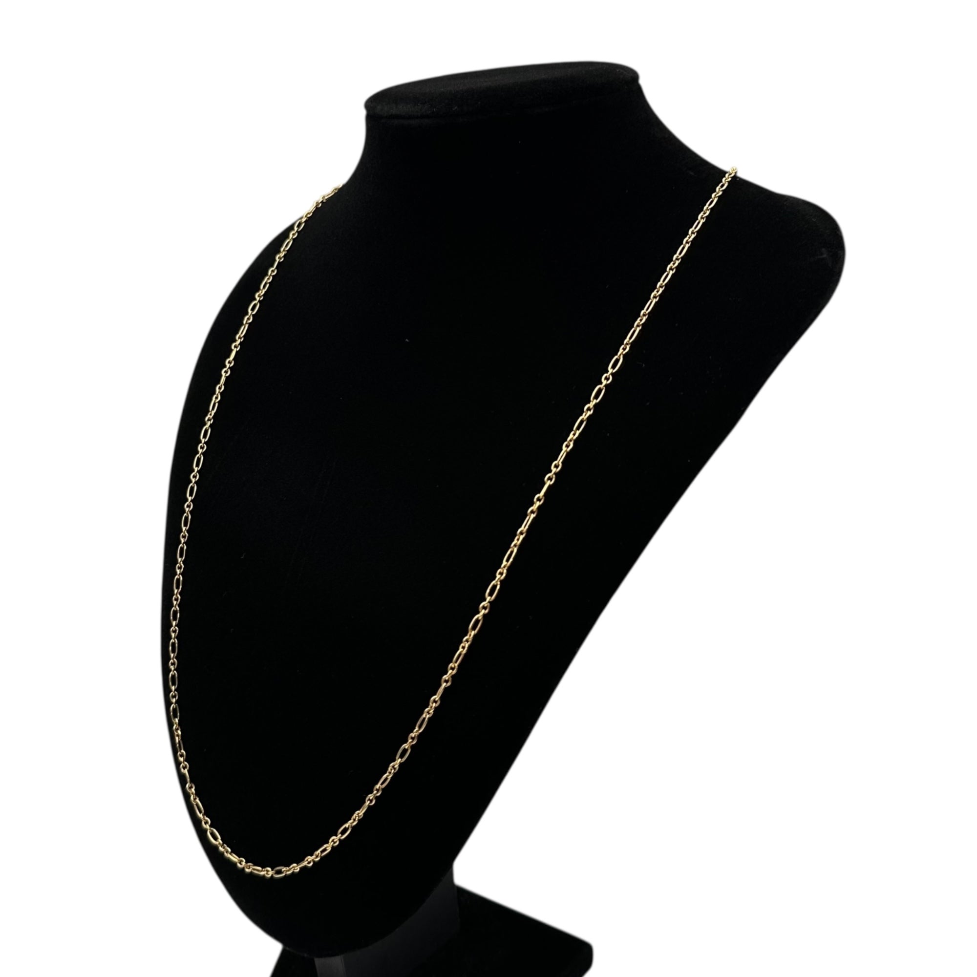Saint Laurent(サンローラン) 70cm Gold-Color Chain Necklace ゴールド カラー チェーン ネックレス 391 3839G 1CY2848 ゴールド