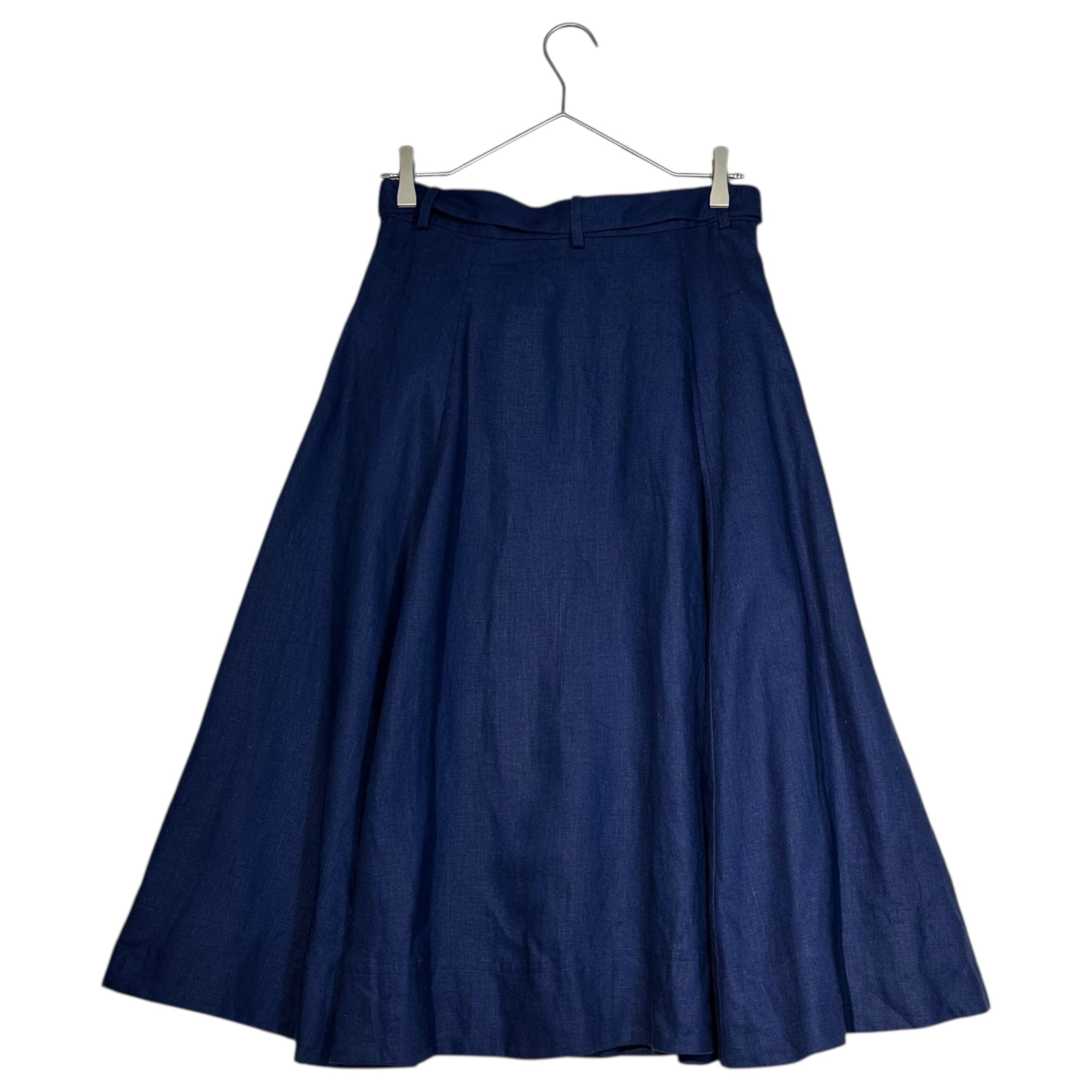 POLO RALPH LAUREN(ポロラルフローレン) Front button linen long skirt フロントボタン リネン ロング スカート 0200011323 4(160cm) ブルー
