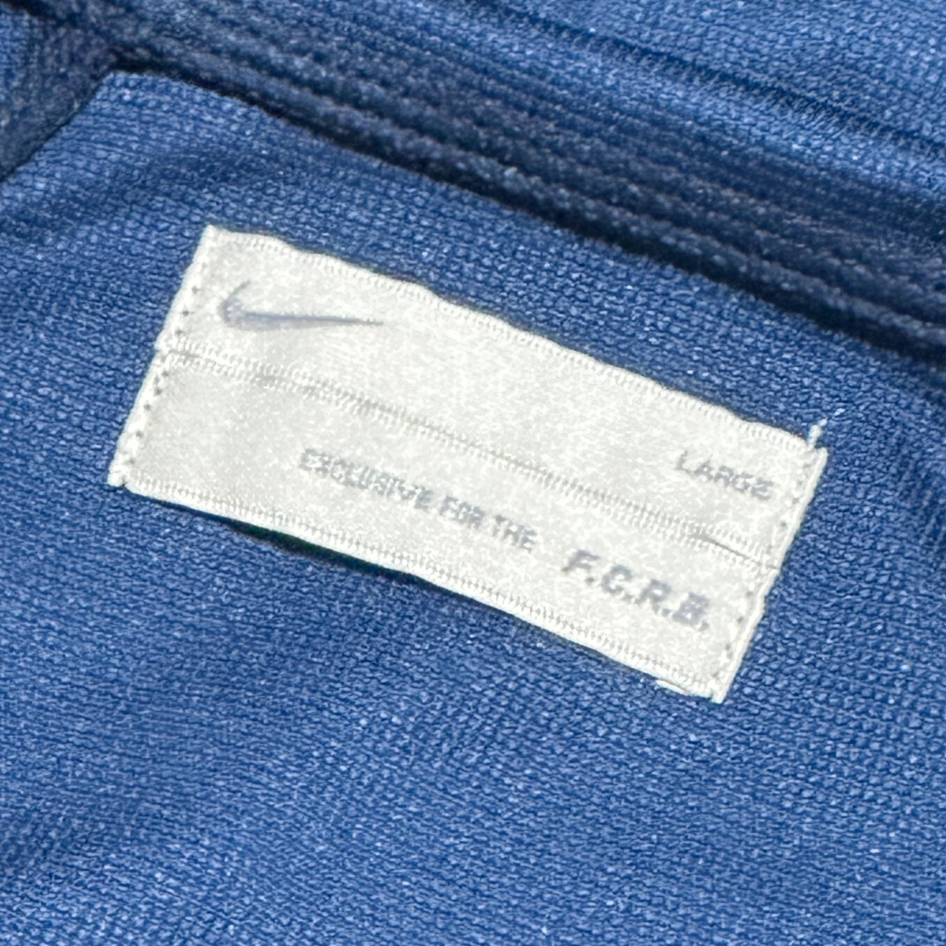 F.C.Real Bristol FCRB(エフシーレアルブリストル) 11AW Side Camouflage Zip-Up Hoodie サイド カモ柄 ジップアップ パーカー フーディー FA110408A41 L ネイビー×ブルー