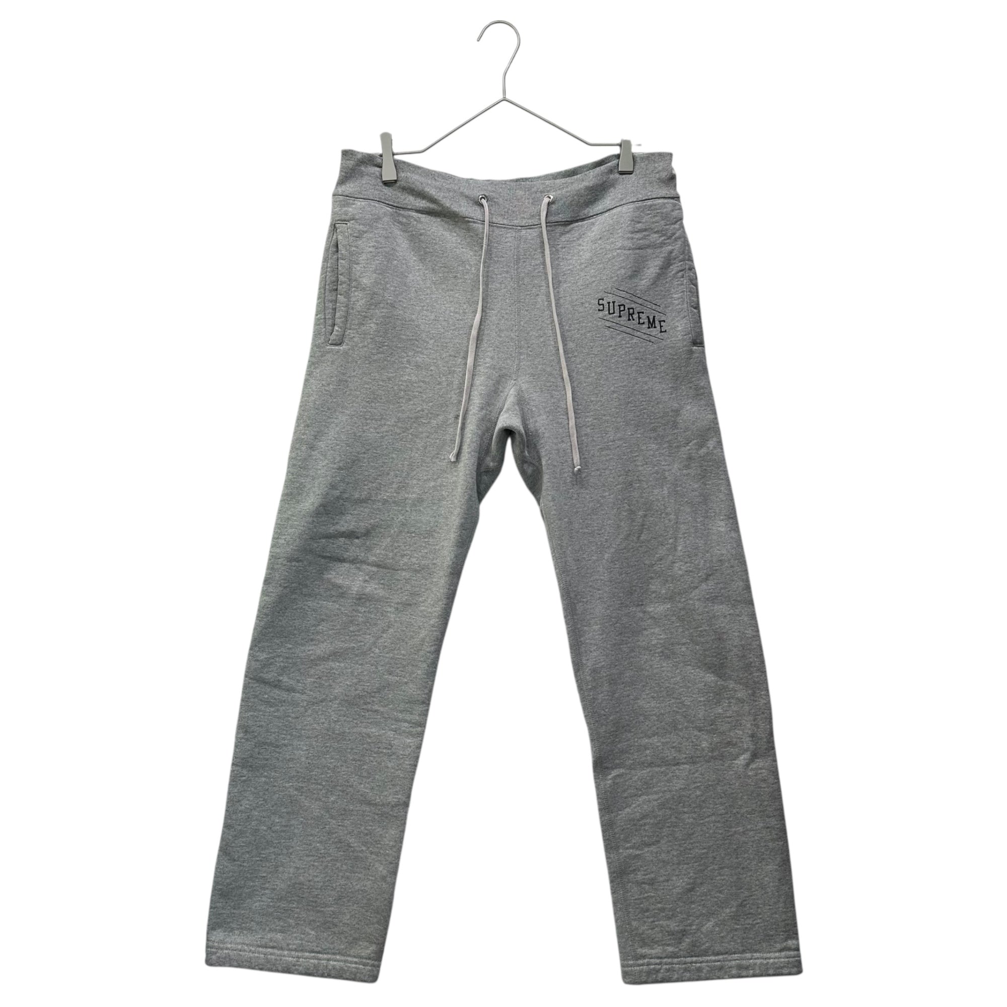 SUPREME(シュプリーム) 12FW Logo Sweat Pants ロゴ スウェット パンツ S グレー カナダ製 裏起毛