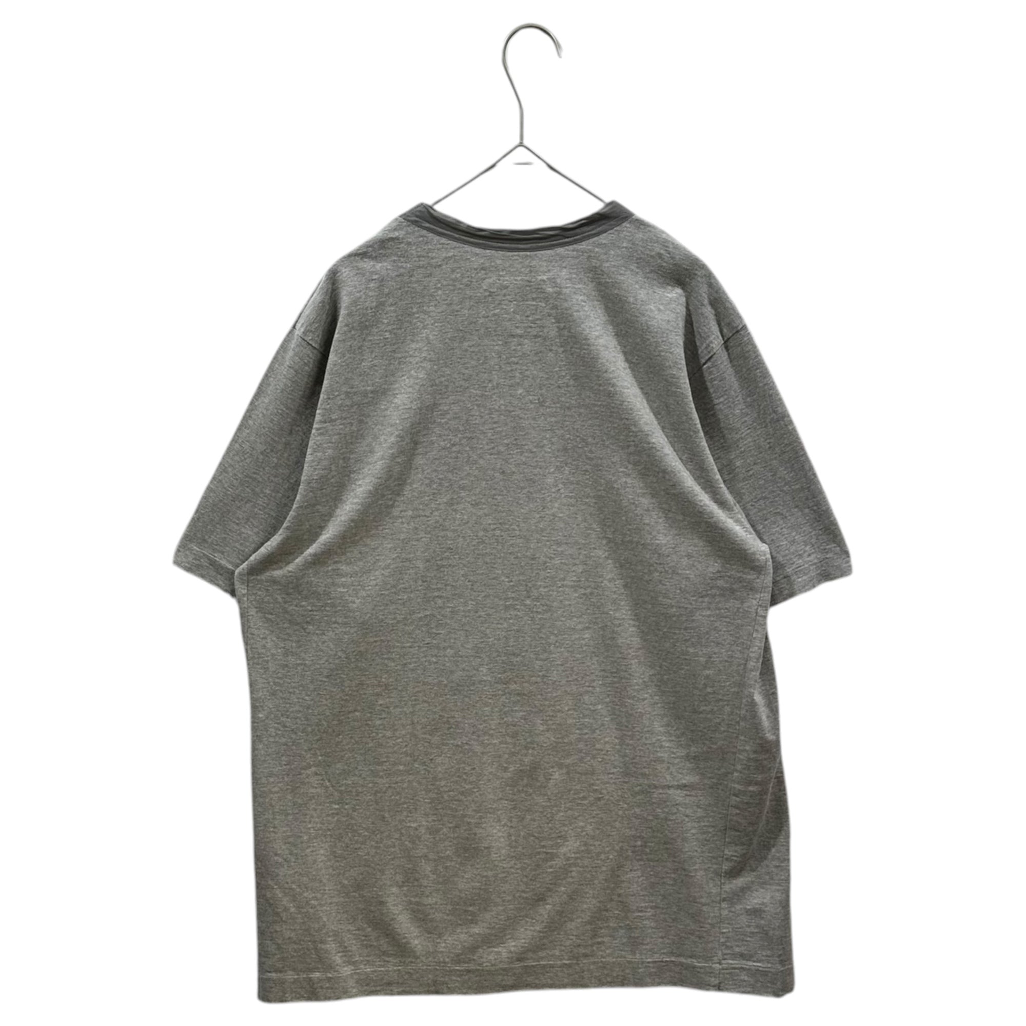 sacai(サカイ) 2017SS Contrast-Fabric V-Neck Pocket T-Shirt 別布切替 Vネック ポケット Tシャツ 17-01350M 2(M程度) グレー