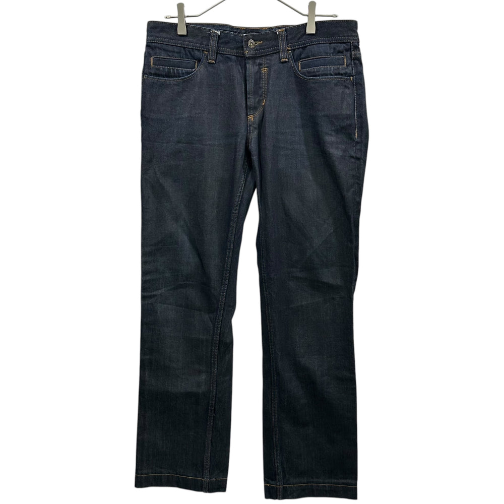 D&G(ディー&ジードルガバドルチェ&ガッバーナ) Straight Denim Pants ストレート デニム パンツ 32 インディゴ