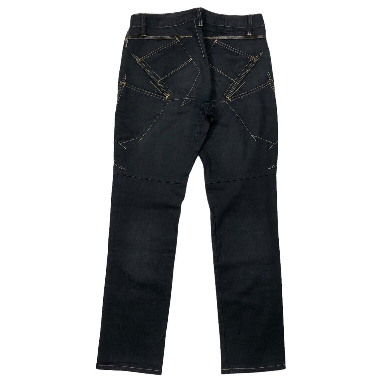 MARITHE FRANCOIS GIRBAUD(マリテフランソワジルボー) 00s stitch denim pants/ステッチデニムパンツ M7-1347 M インディゴ