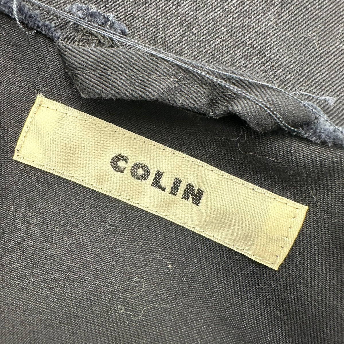 COLIN(コリン) COLIN:Benjamin CUT OFF HALF TRENCH BLOUSON / Benjamin カットオフ ミリタリー ハーフ トレンチ ブルゾン M ネイビー ジャケット