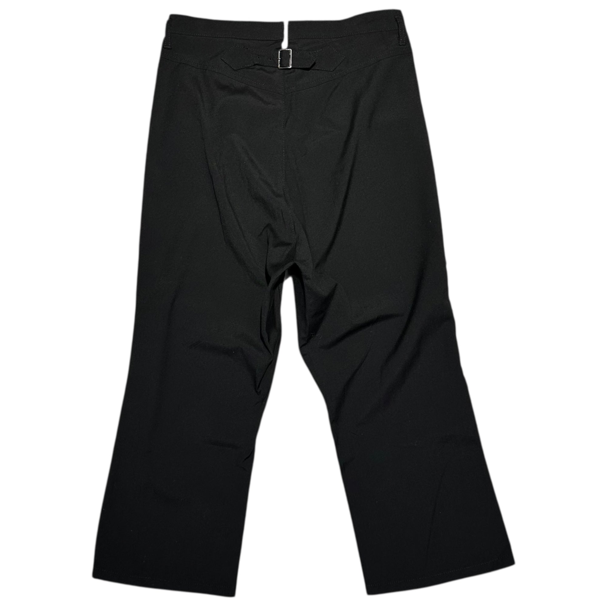 tricot COMME des GARCONS(トリココムデギャルソン) 09SS 09SS Sarouel Flared Wool Pants サルエル フレア ウール パンツ TC-P024 M ブラック AD2008