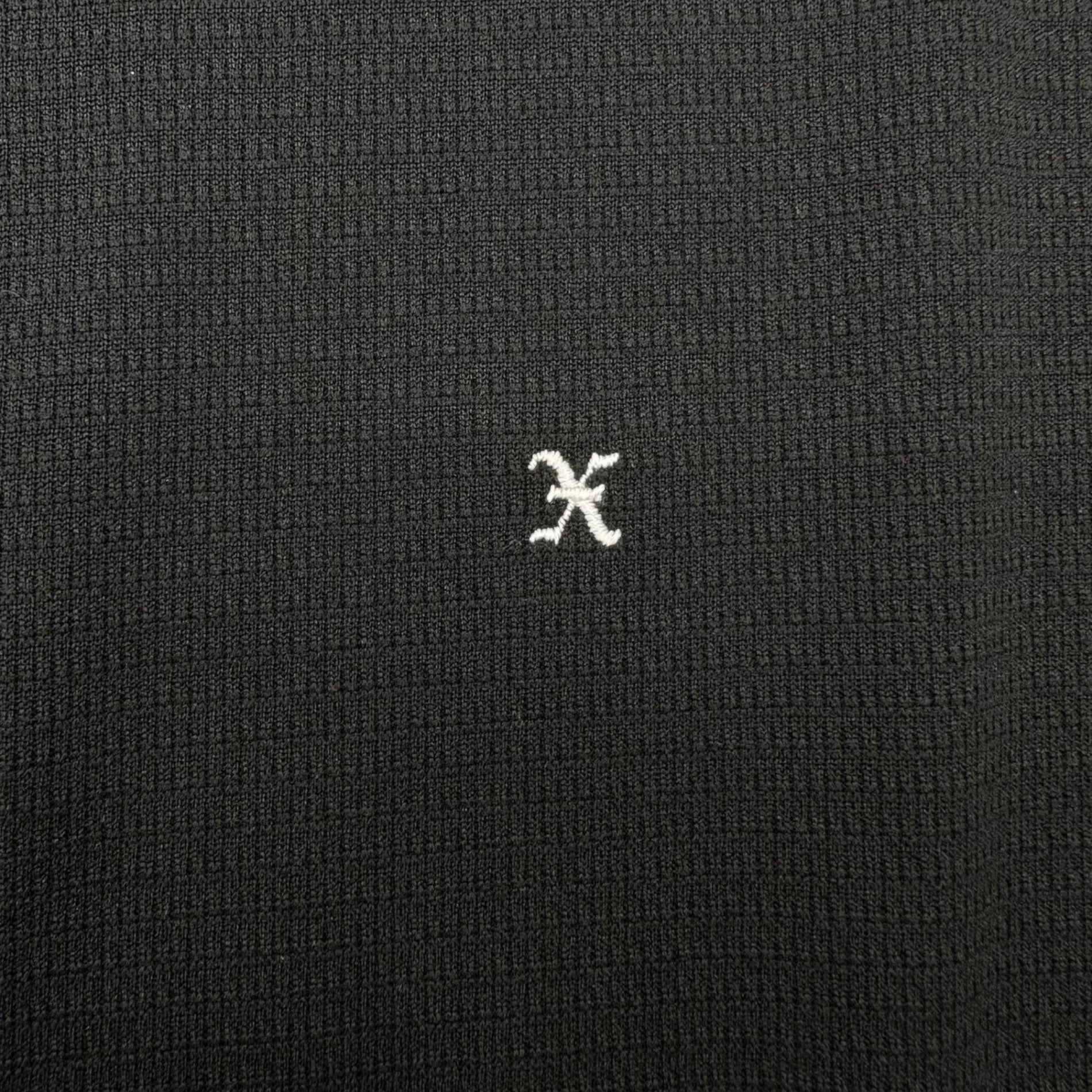 GOD SELECTION XXX(ゴッドセレクション トリプルエックス) long sleeve polo shirt 長袖ポロシャツ ブラック