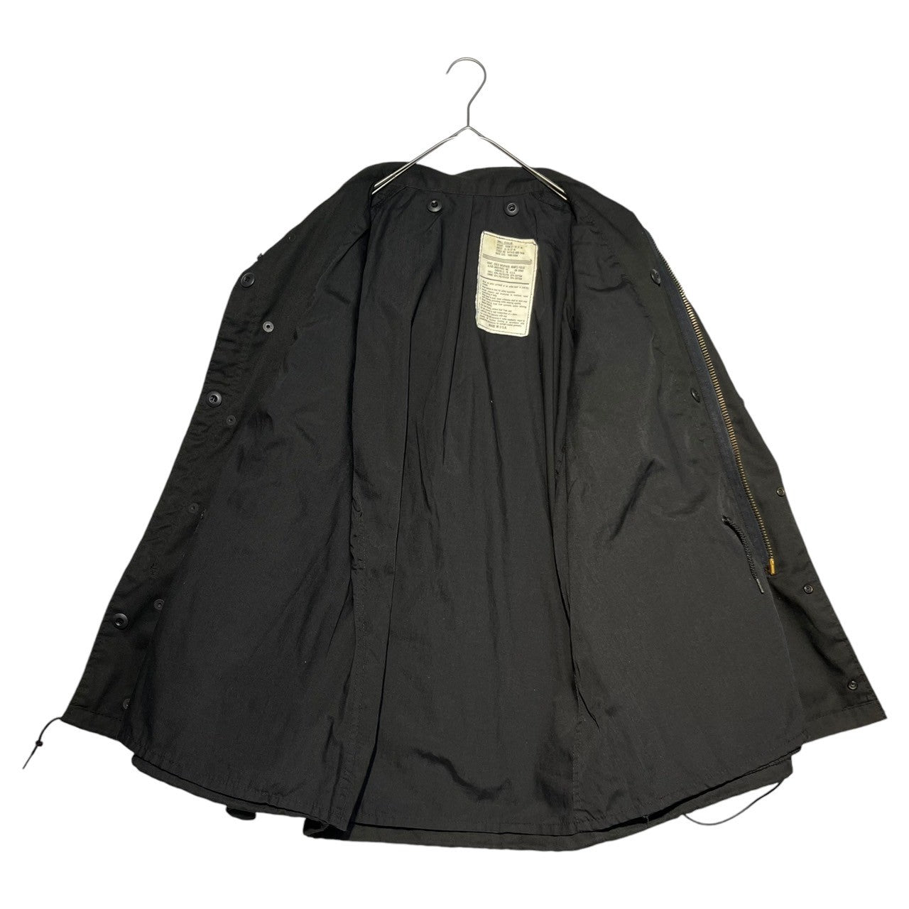 ALPHA INDUSTRIES(アルファ インダストリーズ) USA made M65 Field Jacket 3rd ミリタリー フィールド ジャケット SMALL REGULAR ブラック