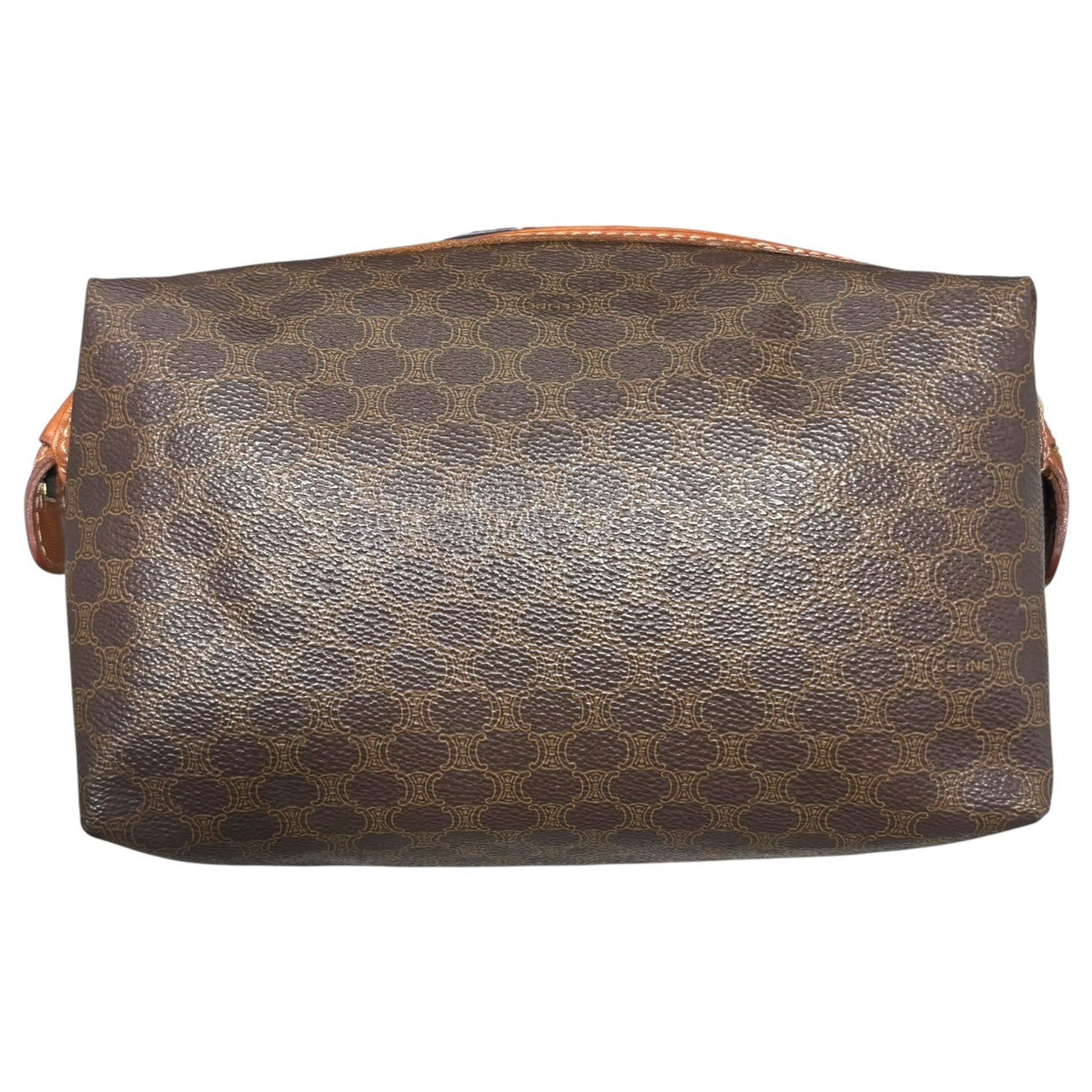CELINE(セリーヌ) Macadam Pattern Cosmetic Pouch マカダム柄 コスメ ポーチ ブラウン OLD オールド