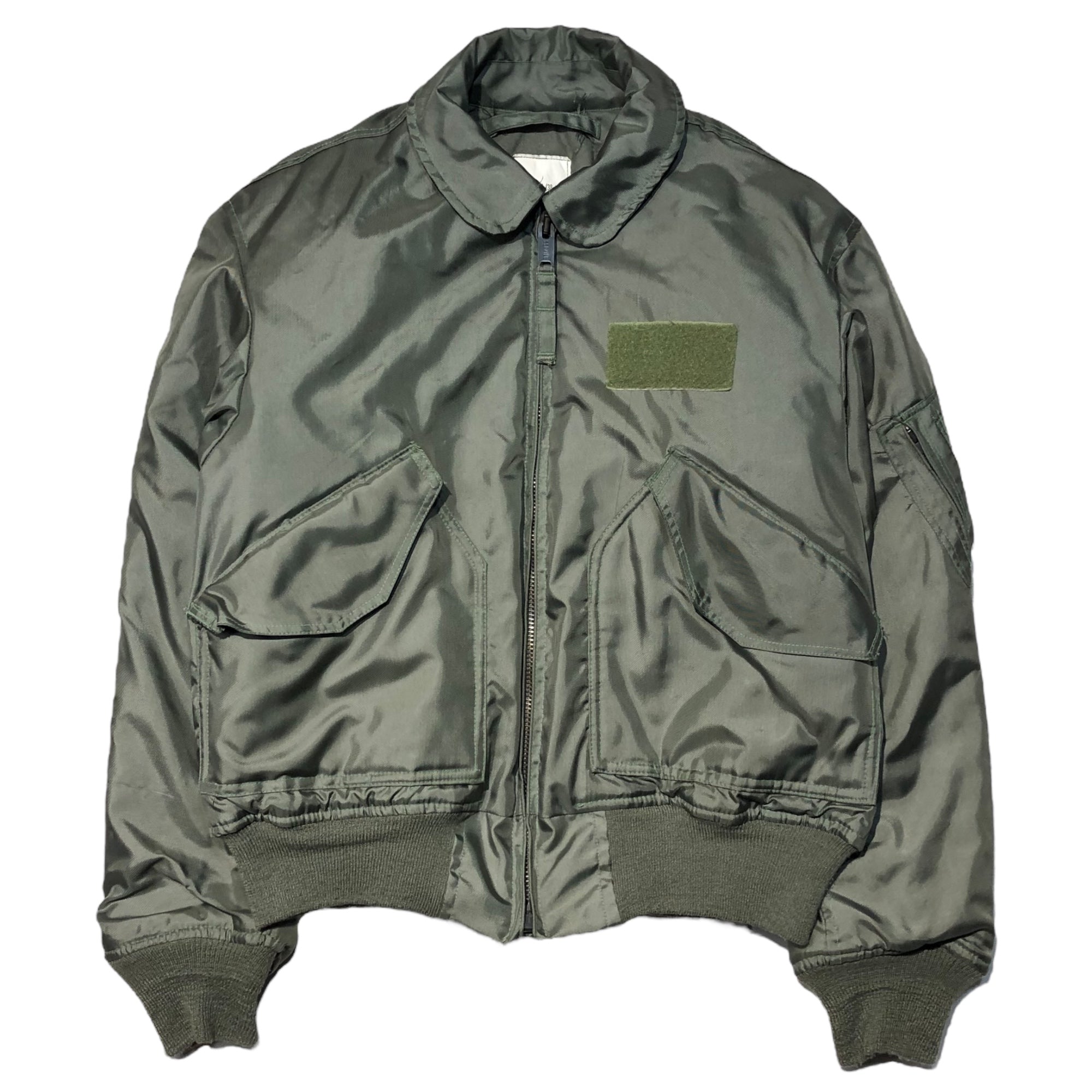 US AIR FORCE(ユーエスエアフォース) 80's CWU-45/P flight jacket フライト ジャケット  8415-00-310-1126 38-40(M-L程度) オリーブ ISRATEX社製 80年代 ミリタリー