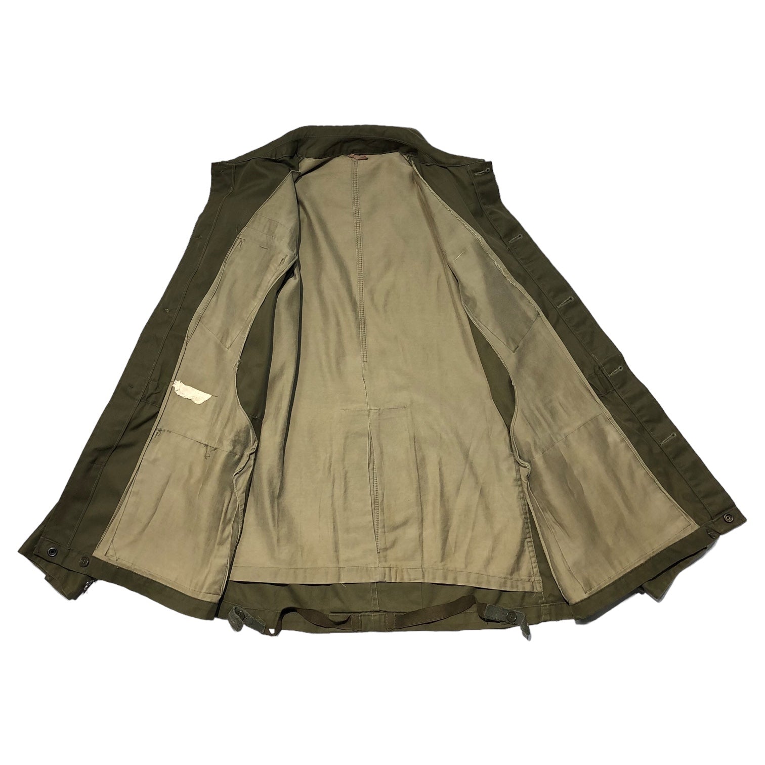 VINTAGE(ヴィンテージ) 70～80's italian military combat jacket ヴィンテージ イタリア軍 コンバットジャケット SIZE 50(L) セージグリーン