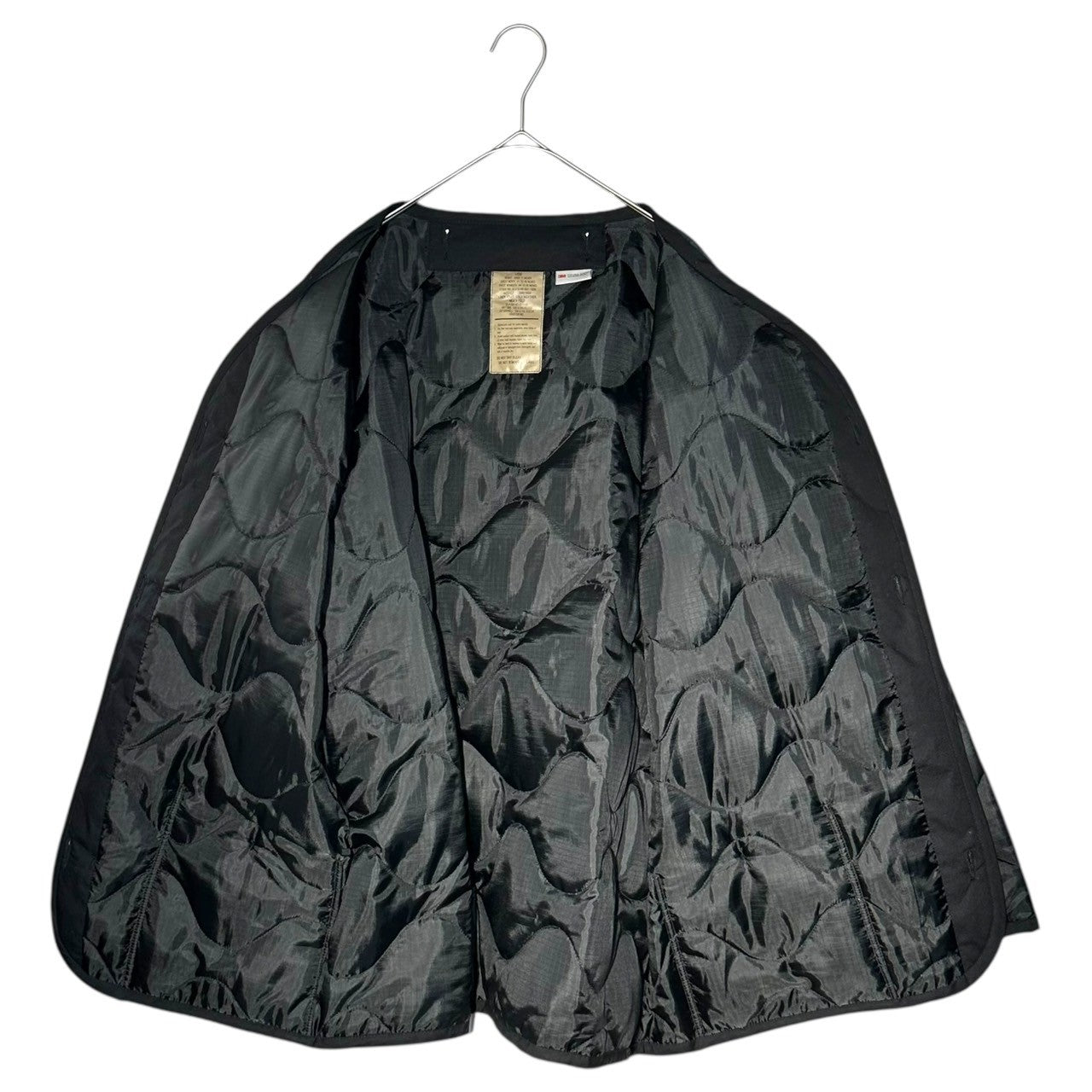 HOUSTON(ヒューストン)  ”3M THINSULATE” M-65 Field Liner Jacket フィールド ライナー ジャケット  50909 L ブラック ミリタリー キルティング