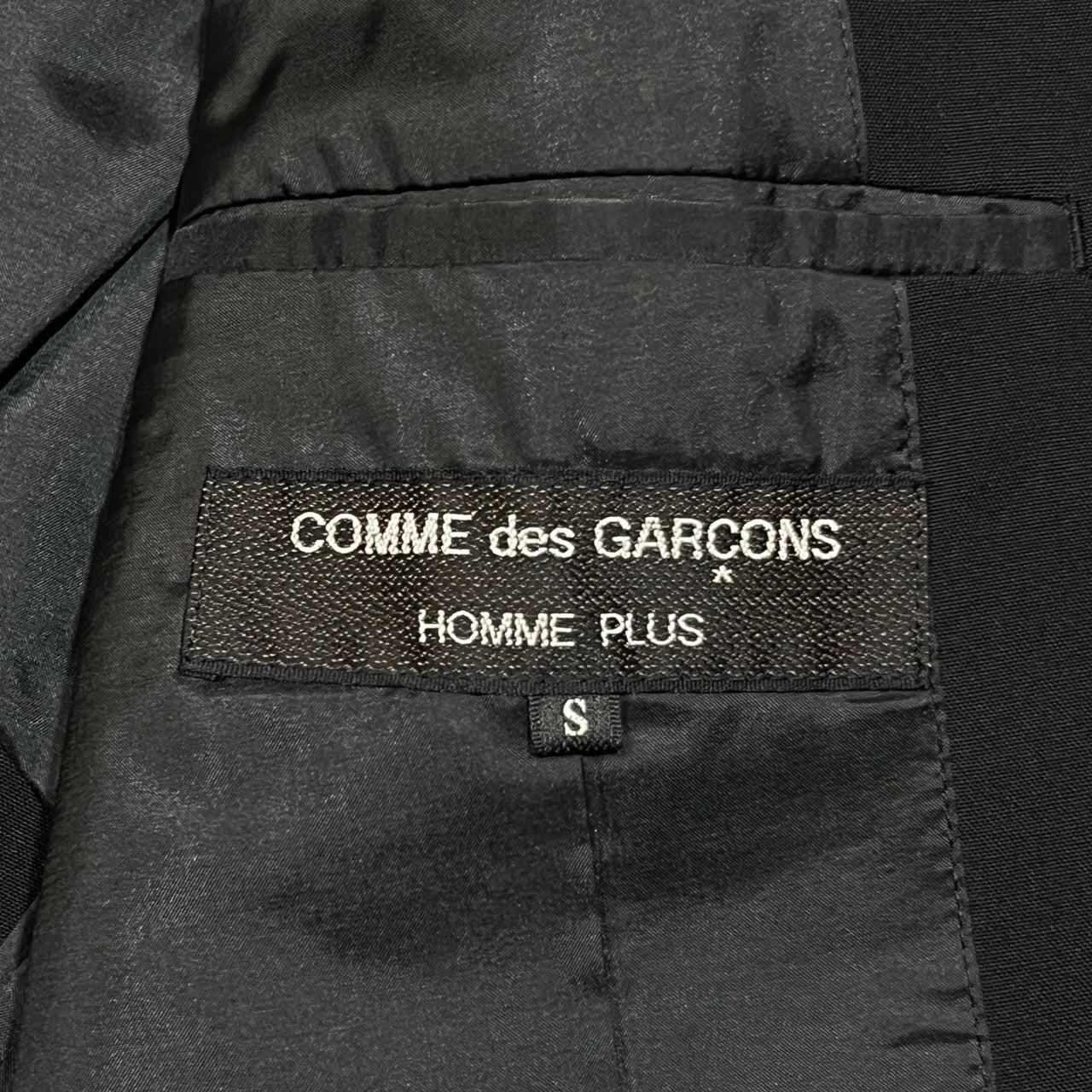 COMME des GARCONS HOMME PLUS(コムデギャルソンオムプリュス) 90's 3B wool jaket  /テーラードジャケット/3Bジャケット PJ-10026S S ブラック AD1995