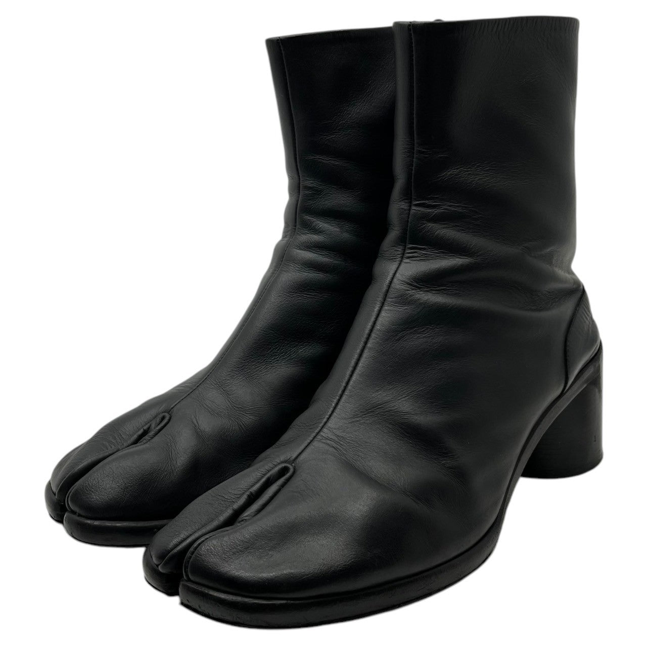 MAISON MARGIELA(メゾンマルジェラ) 21SS TABI BOOTS 足袋 ブーツ S57WU0132 41(26.5cm程度) ブラック レザー