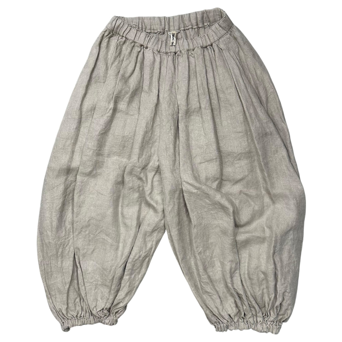 COMME des GARCONS(コムデギャルソン) 2026SS Linen Balloon Pants リネン バルーン パンツ GQ-P002 XS ベージュ AD2025 ピエロ