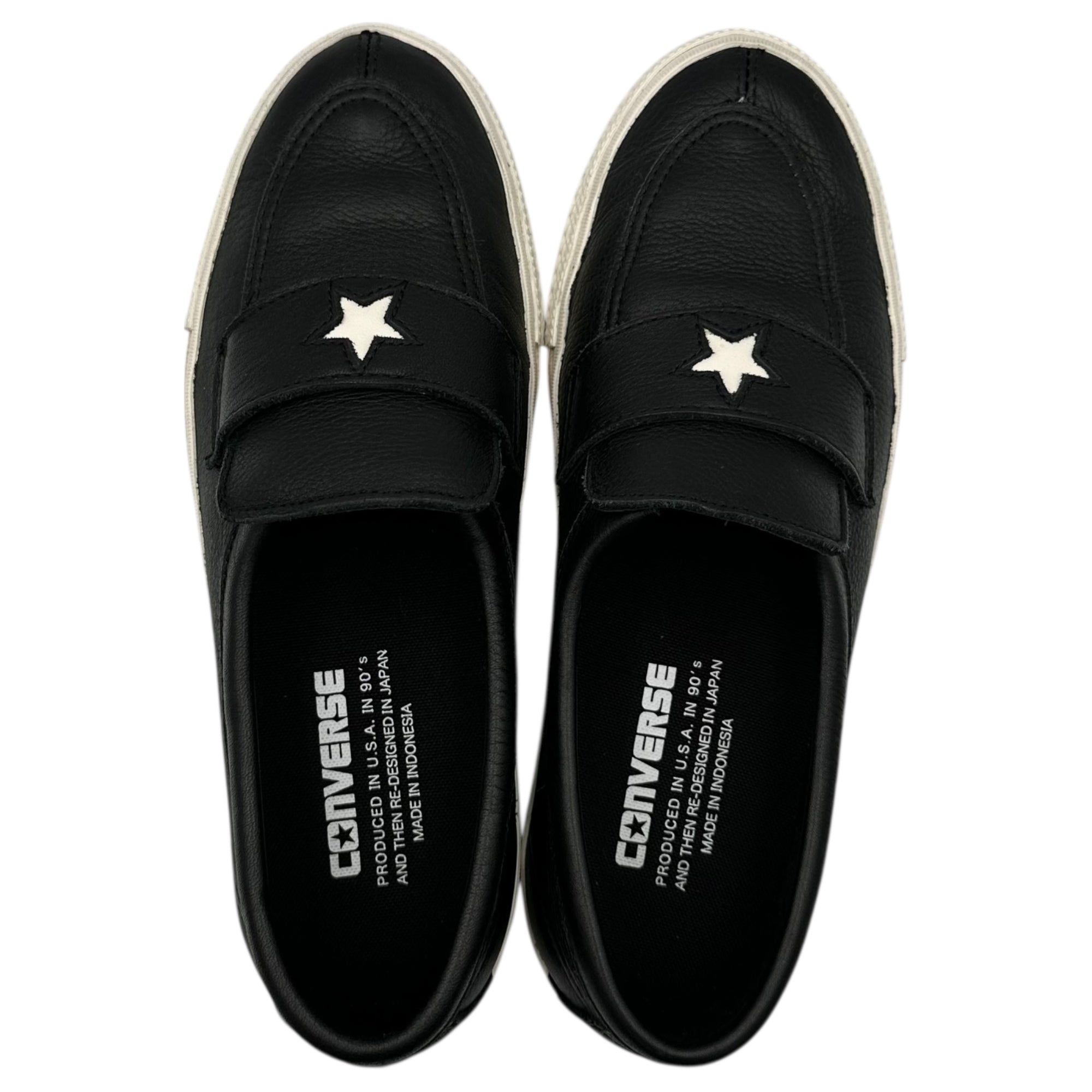 CONVERSE ADDICT(コンバースアディクト) ONE STAR LOAFER ワンスター ローファー 1AD251 24.5cm ブラック スニーカー