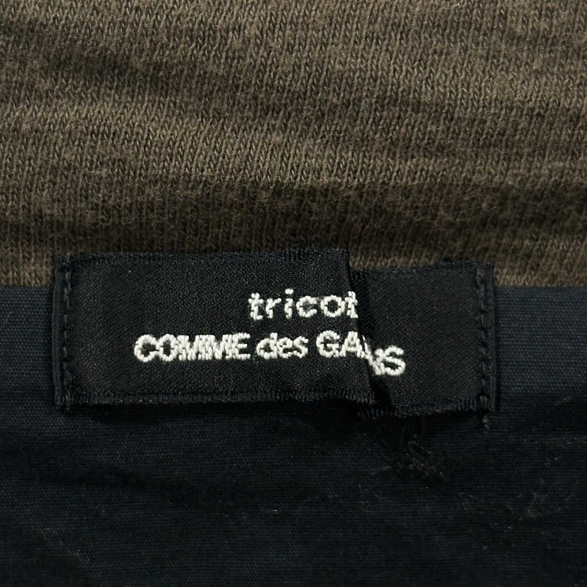tricot COMME des GARCONS(トリココムデギャルソン) 03AW C/W Track Jacket コットン ウール トラック ジャケット TL-T015 表記無(M程度) オリーブ