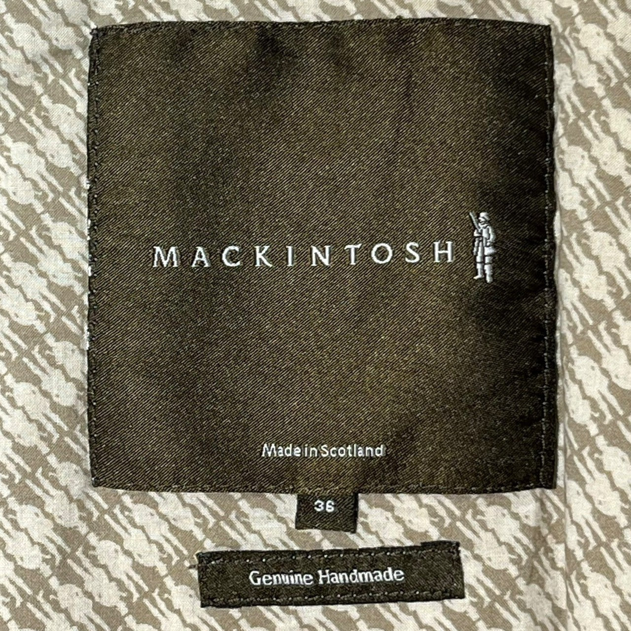 MACKINTOSH(マッキントッシュ) rubberized trench coat ゴム引き トレンチコート 36(S) ベージュ