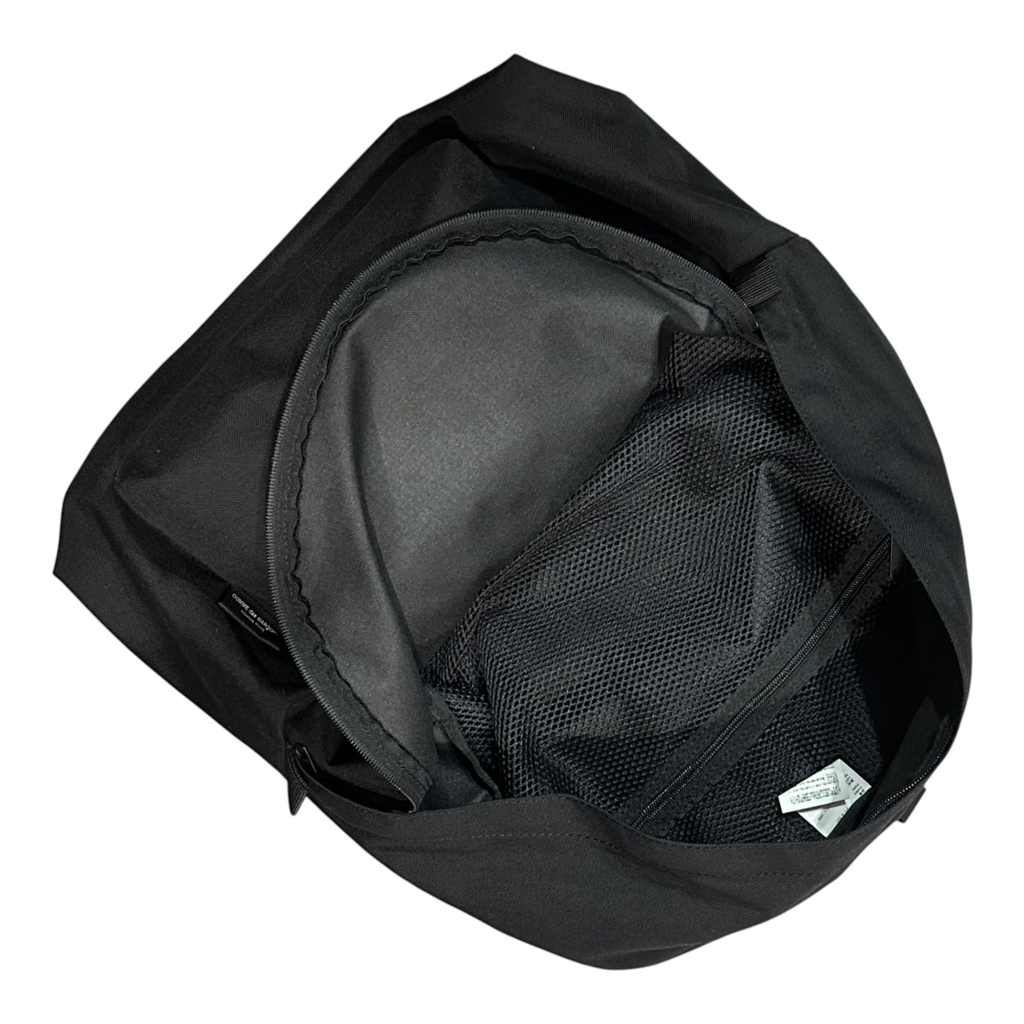 COMME des GARCONS HOMME PLUS(コムデギャルソンオムプリュス) Backpack (L) バックパック PZ-K205 ブラック リュックサック デイパック リュック レザー 定番