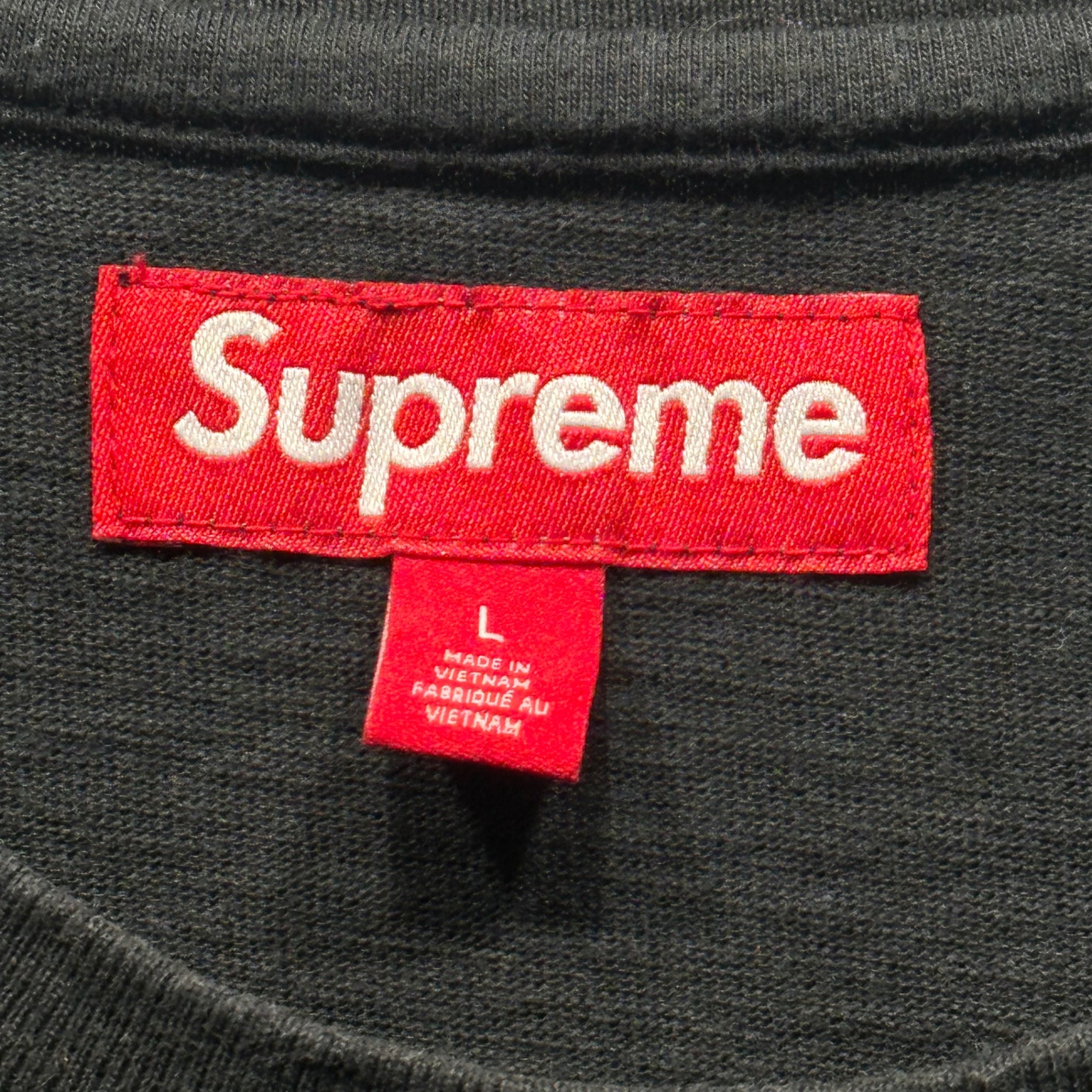 SUPREME(シュプリーム) 22SS S/S Pocket Tee 半袖 ポケット Tシャツ L ブラック