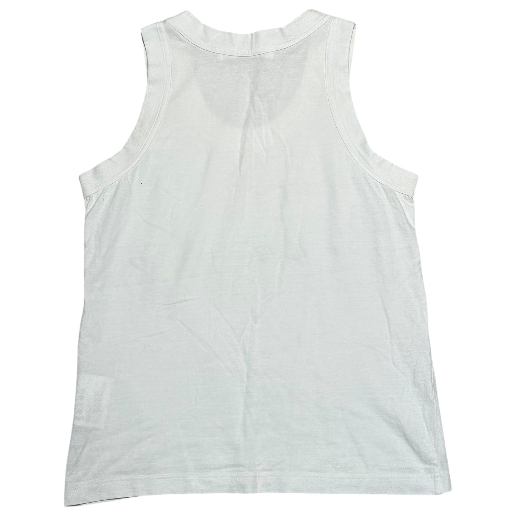 COMME des GARCONS JUNYA WATANABE(コムデギャルソンジュンヤワタナベ) 10SS Cotton Tank Top コットン タンクトップ ホワイト JZ-T002 表記無(M程度) ホワイト AD2009