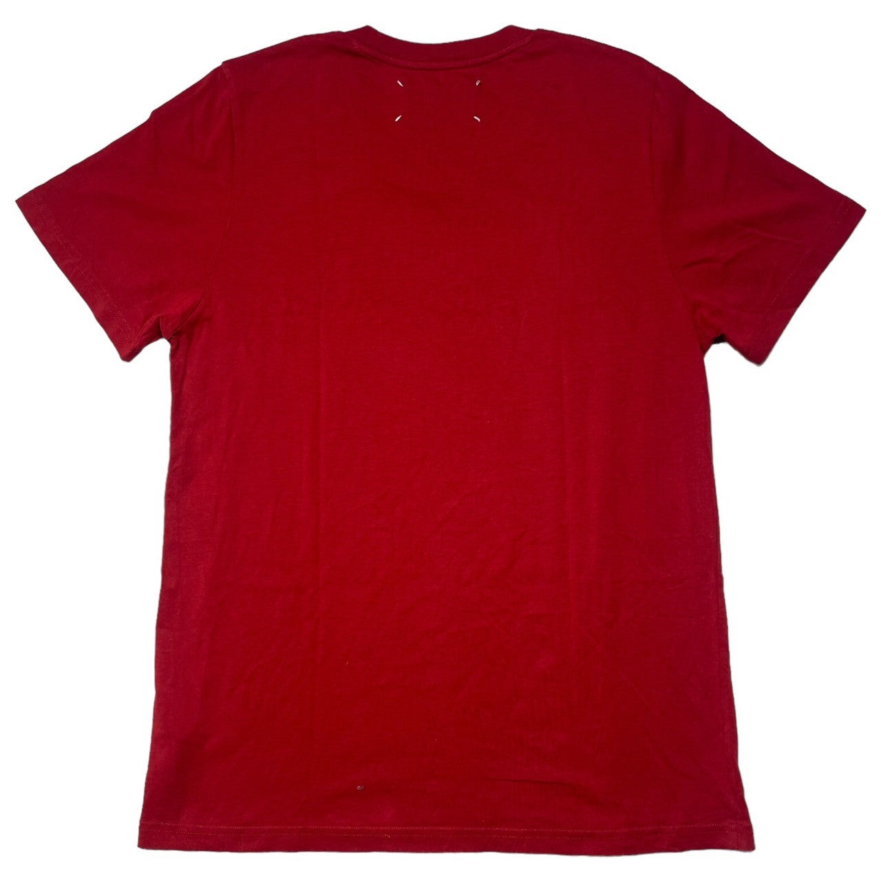 MAISON MARGIELA(メゾンマルジェラ) 15SS Crew neck S/S T-shirt クルーネック 半袖 Tシャツ S30GC0504 46(M程度) レッド