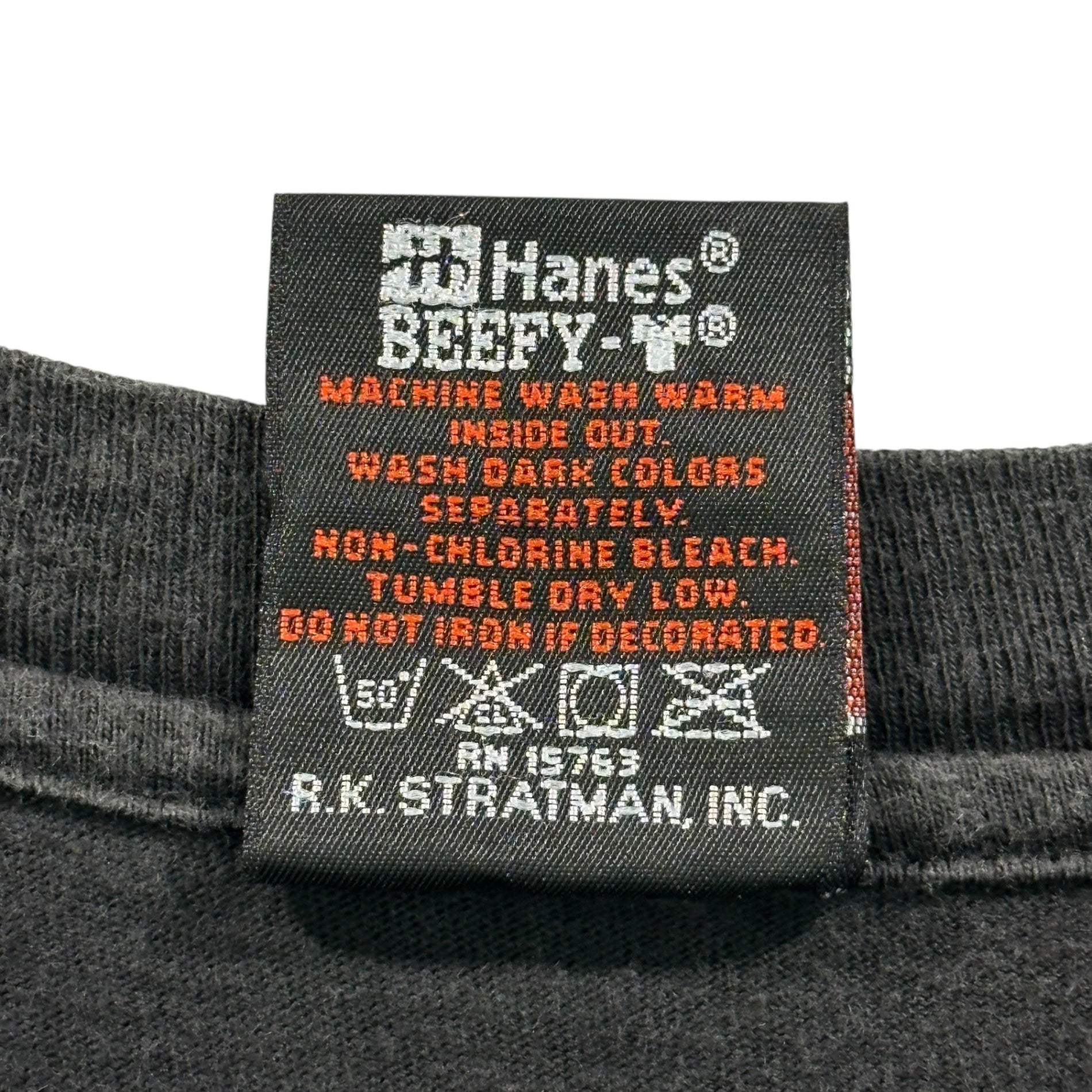 HARLEY DAVIDSON(ハーレーダビッドソン) 1996 USA made BEEFY-T Hanes