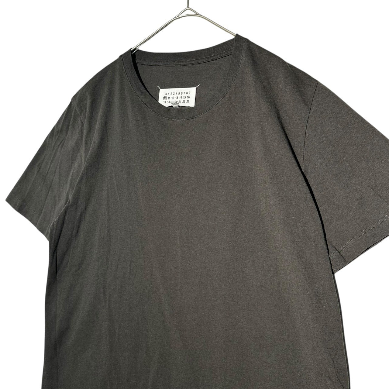 MAISON MARGIELA(メゾンマルジェラ) 19SS Crew Neck T-shirt クルーネック Tシャツ S30GC0652 XS ブラック 無地