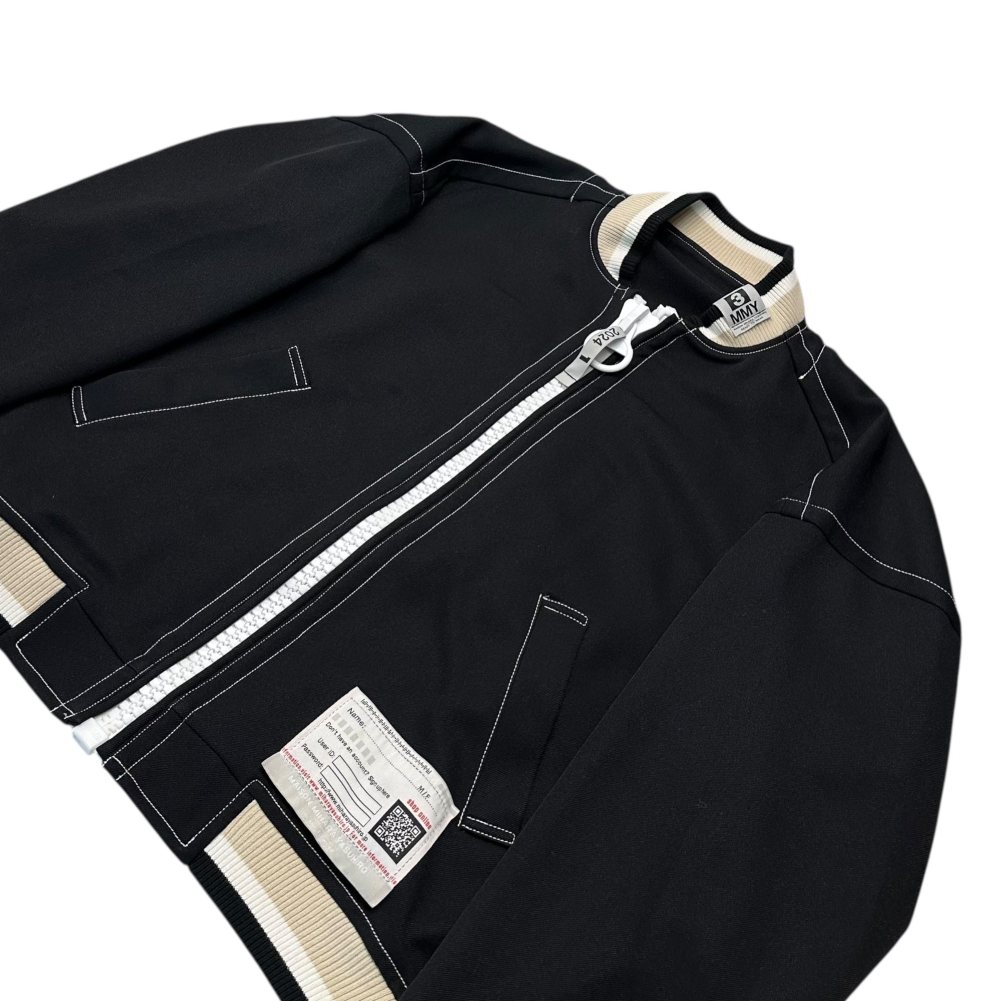 Maison MIHARA YASUHIRO(メゾンミハラヤスヒロ) 24SS BIG ZIP BLOUSON