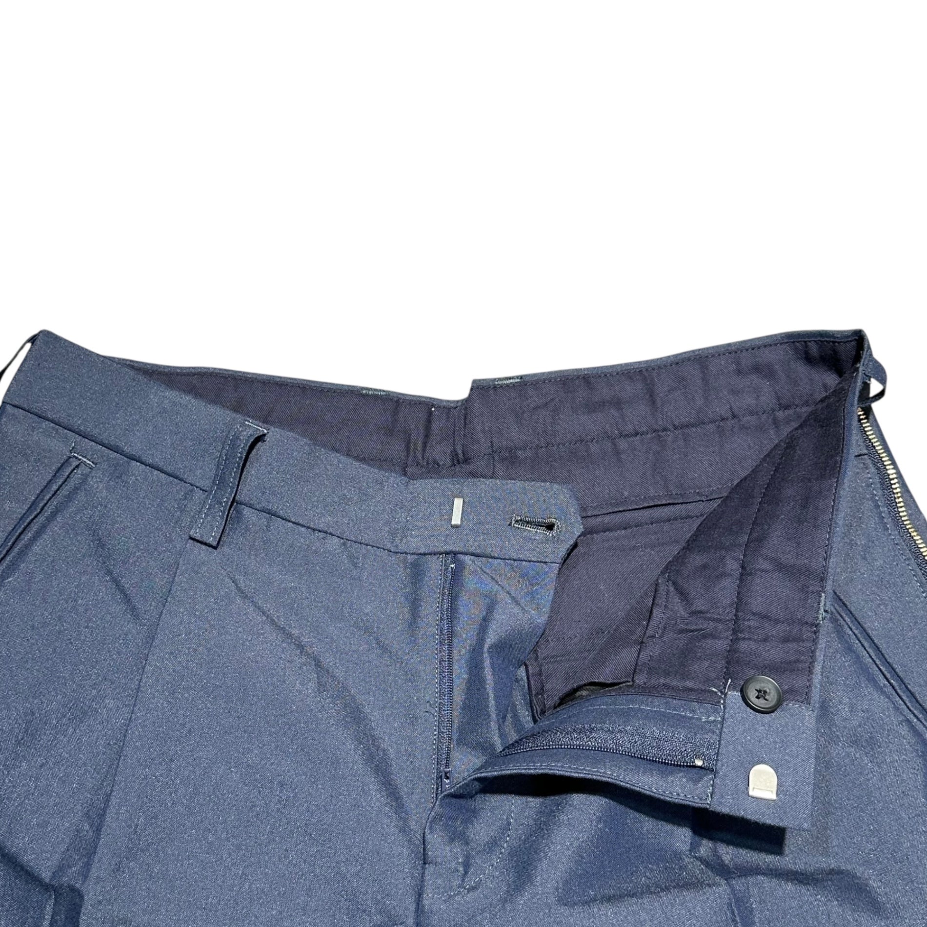 kolor(カラー) 22SS Side-Zip Tapered Slacks サイドジップ テーパード スラックス 22SCM-P20108S 1 ネイビー パンツ
