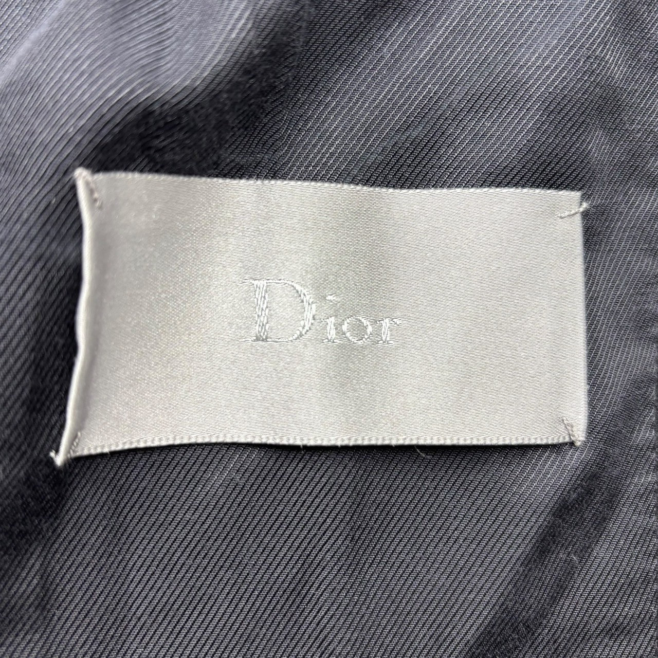 Dior HOMME(ディオールオム) 06AW Short-length melton double chester coat  ショート レングス メルトン ダブル チェスター コート  6HH1048405 44(S) ブラック These Grey Days期 エディ・スリマン期