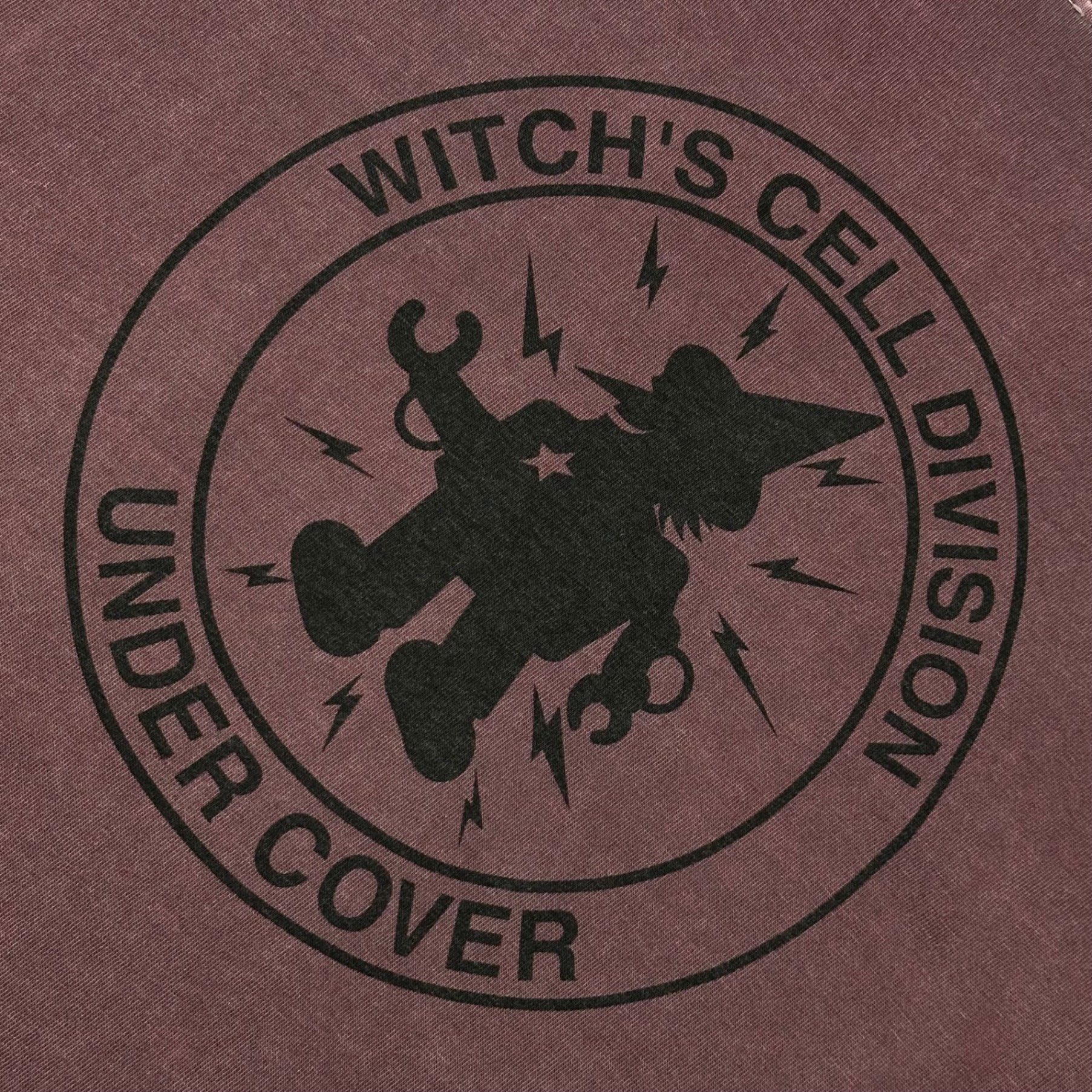 UNDERCOVER(アンダーカバー) 2002AW ”WITCH’S CELL DIVISION” Circle Print L/S T-Shirt 魔女期 サークル プリント 長袖 Tシャツ M パープル 00's