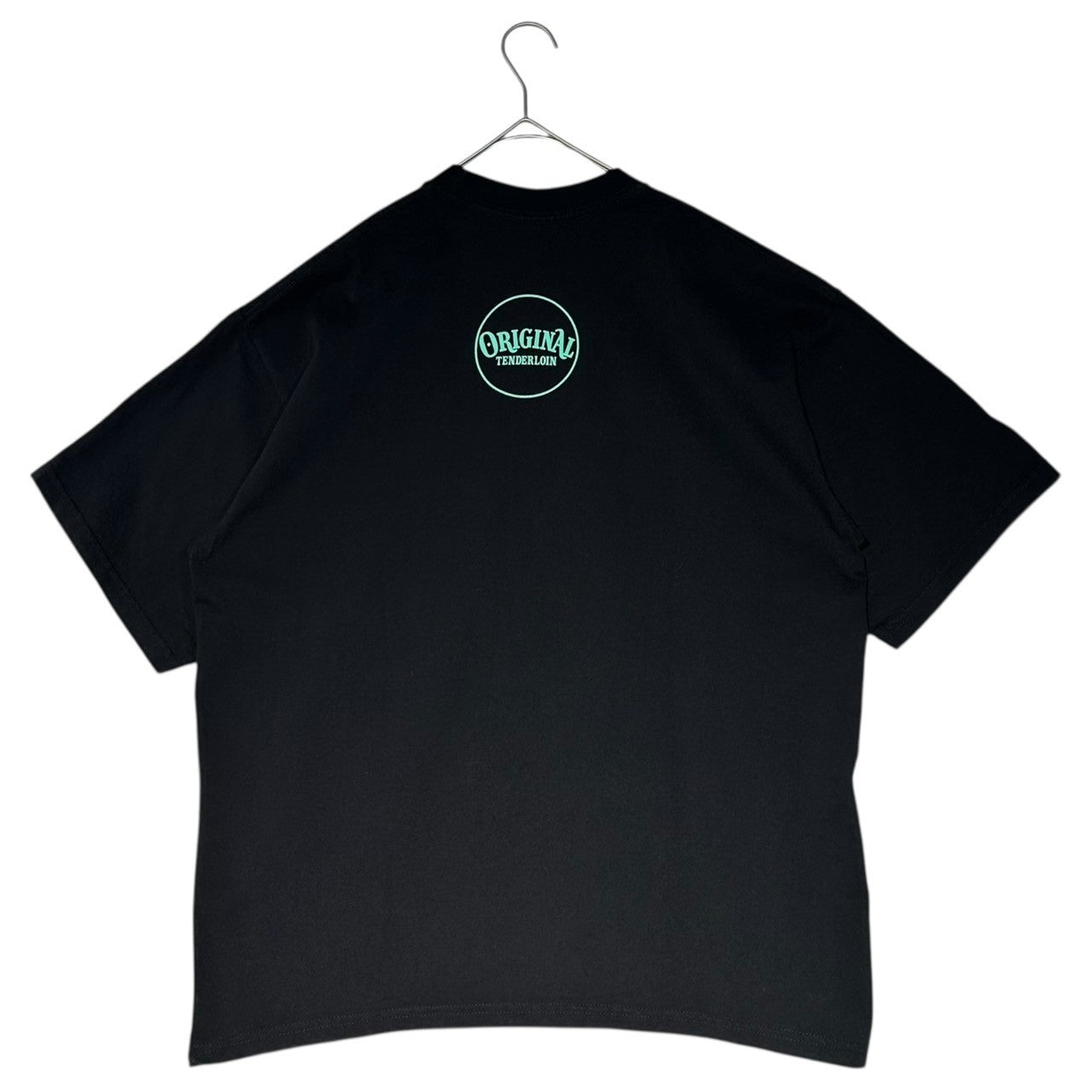 TENDERLOIN(テンダーロイン) 19SS TEE WH グラフィック ロゴ プリント Tシャツ XL ブラック PRO CLUB