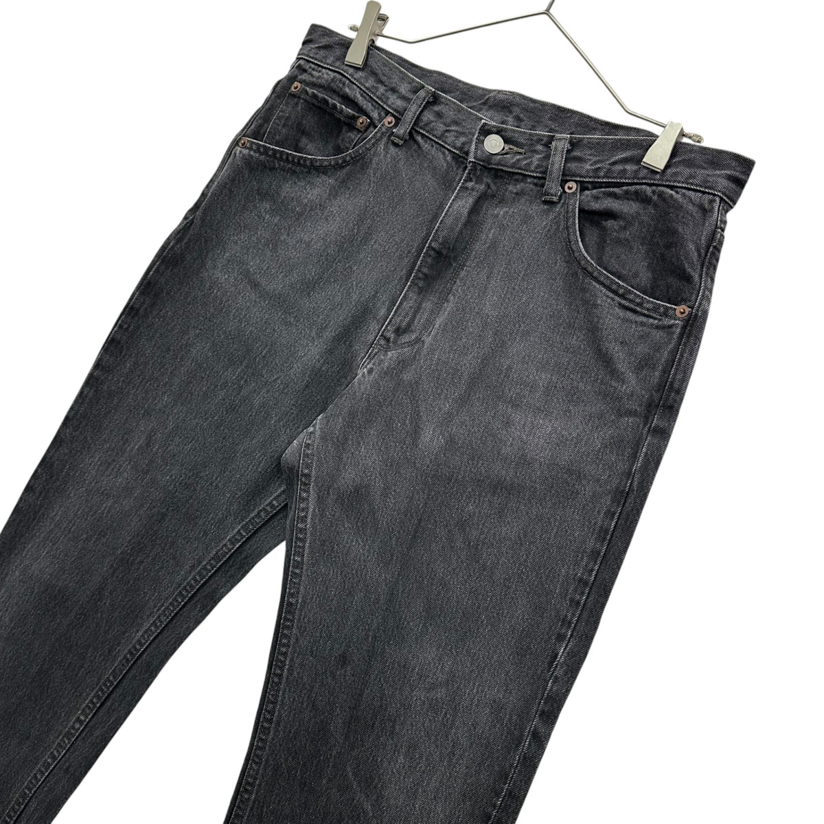 COMOLI(コモリ) 2025SS Denim 5-Pocket Pants "Fade Black" デニム 5ポケット デニム パンツ フェード ブラック C03-03003 3 ブラック