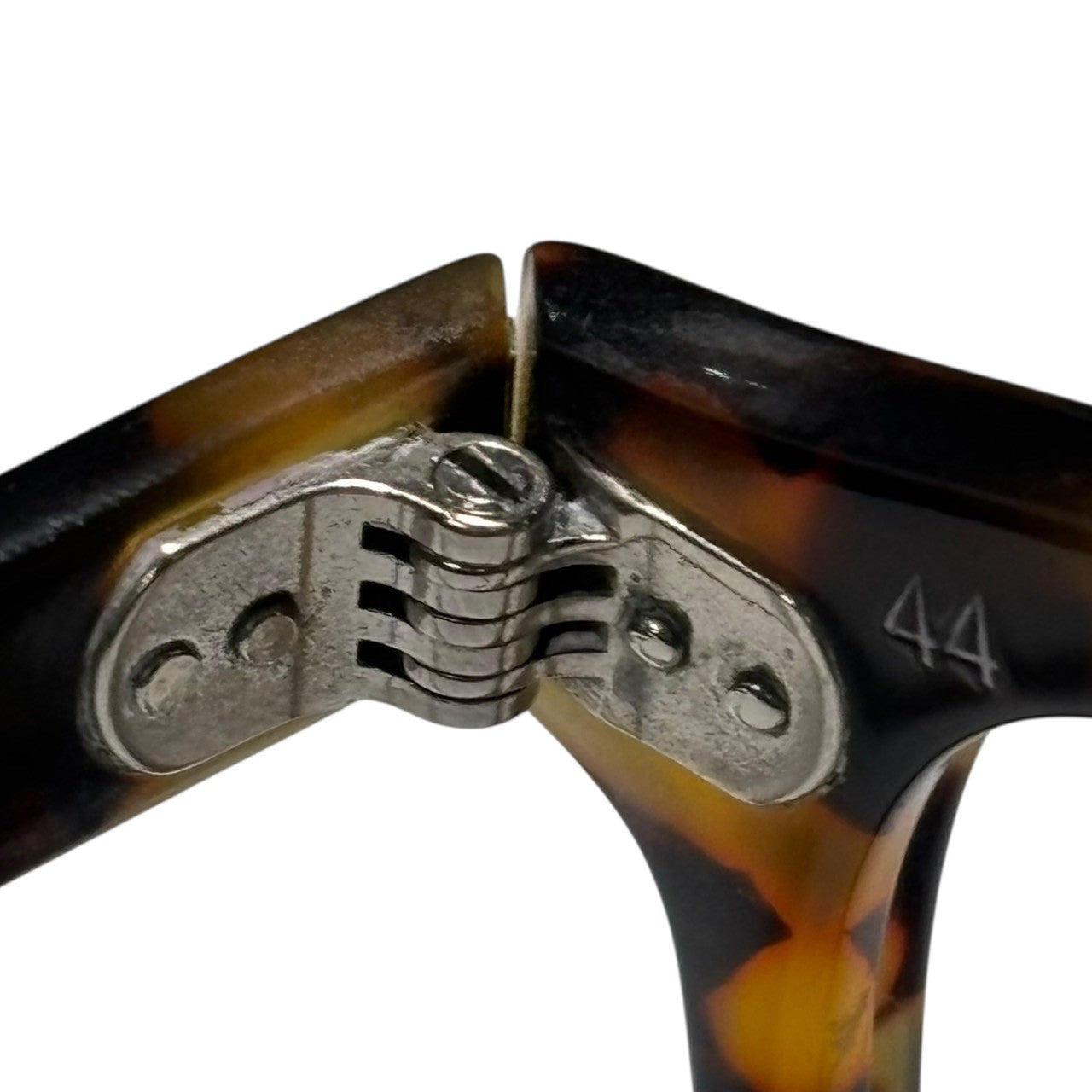 TART OPTICAL(タートオプティカル) 60's ARNEL - Tortoiseshell アーネル ウェリントン 眼鏡 鼈甲 5 3/4 44-24 ブラウン 60年代 ヴィンテージ