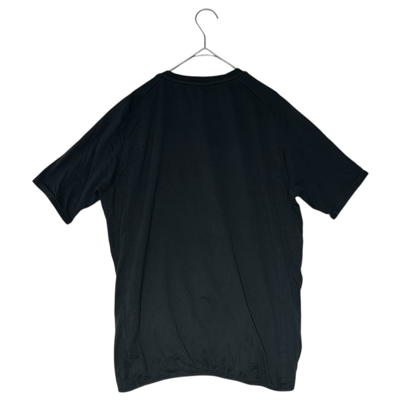 RAF SIMONS(ラフシモンズ) 08SS Hem Gathered S/S T-Shirt 裾ギャザー 半袖 Tシャツ 44 ネイビー