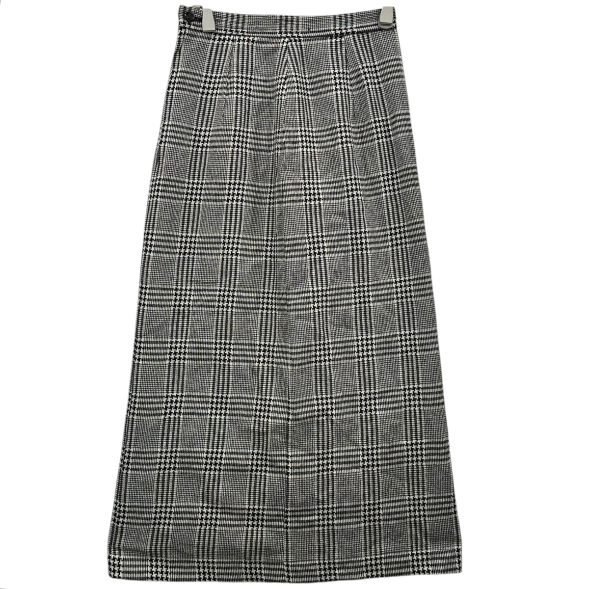 COMME des GARCONS(コムデギャルソン) 1980's Houndstooth Check Wool Front-Button Skirt 80年代 千鳥 チェック ウール フロントボタン スカート GS-05002S S ホワイト×ブラック AD表記無 川久保玲