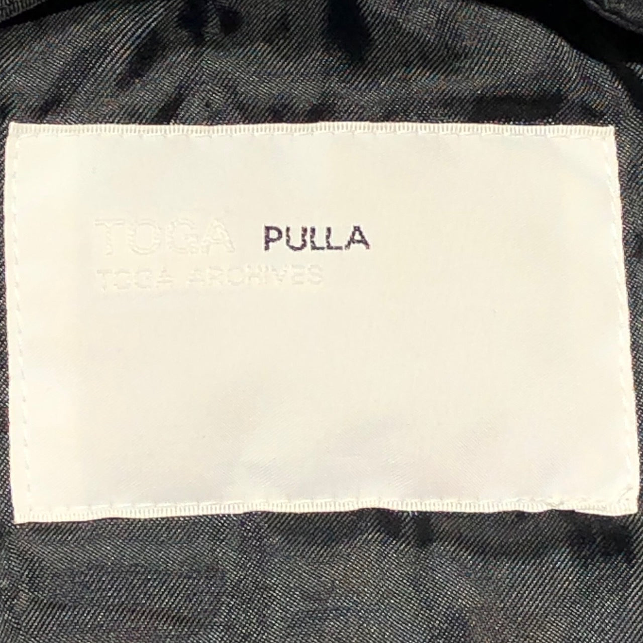 TOGA PULLA(トーガプルラ) 20AW Nylon Twill Blouson/MA-1 ジャケット TP02-FC235 38(Mサイズ程度) ブラック