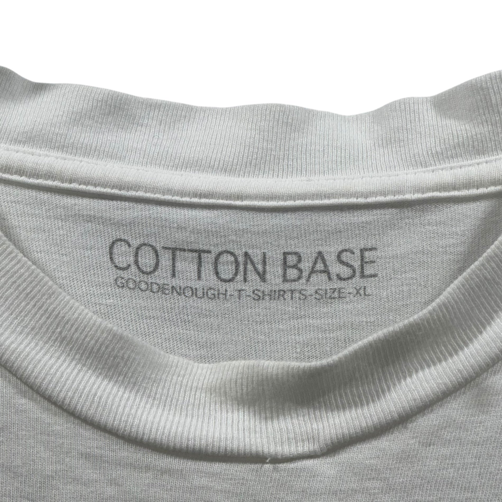 GOODENOUGH(グッドイナフ) 00’s “G” Ball Graphic T-Shirt ボール グラフィック Tシャツ XL ホワイト×ブラック