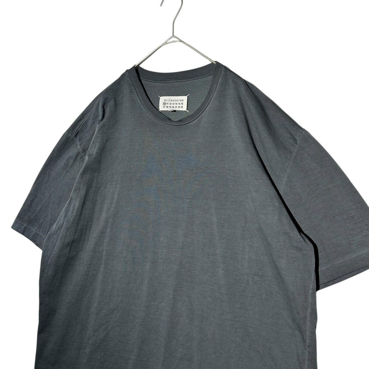 MAISON MARGIELA(メゾンマルジェラ) 23SS Oversize Crew Neck S/S T-shirt オーバーサイズ クルーネック 半袖 Tシャツ S50GC0646 44 ネイビー