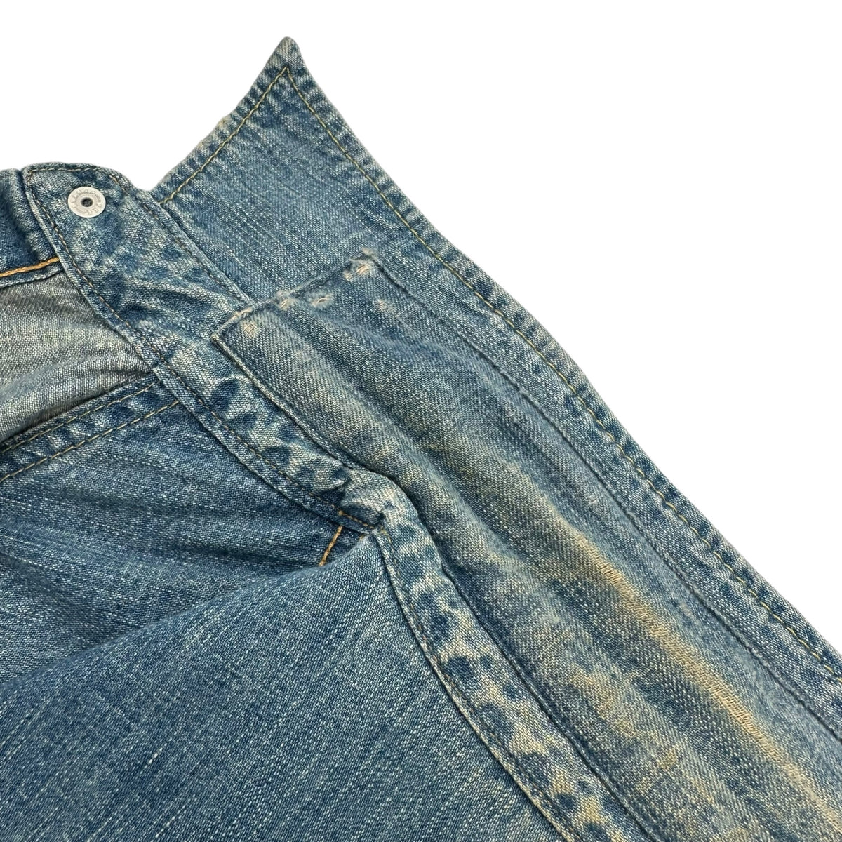 REMI RELIEF(レミレリーフ) Studded western denim shirt スタッズ ウエスタン デニム シャツ M ライトインディゴ